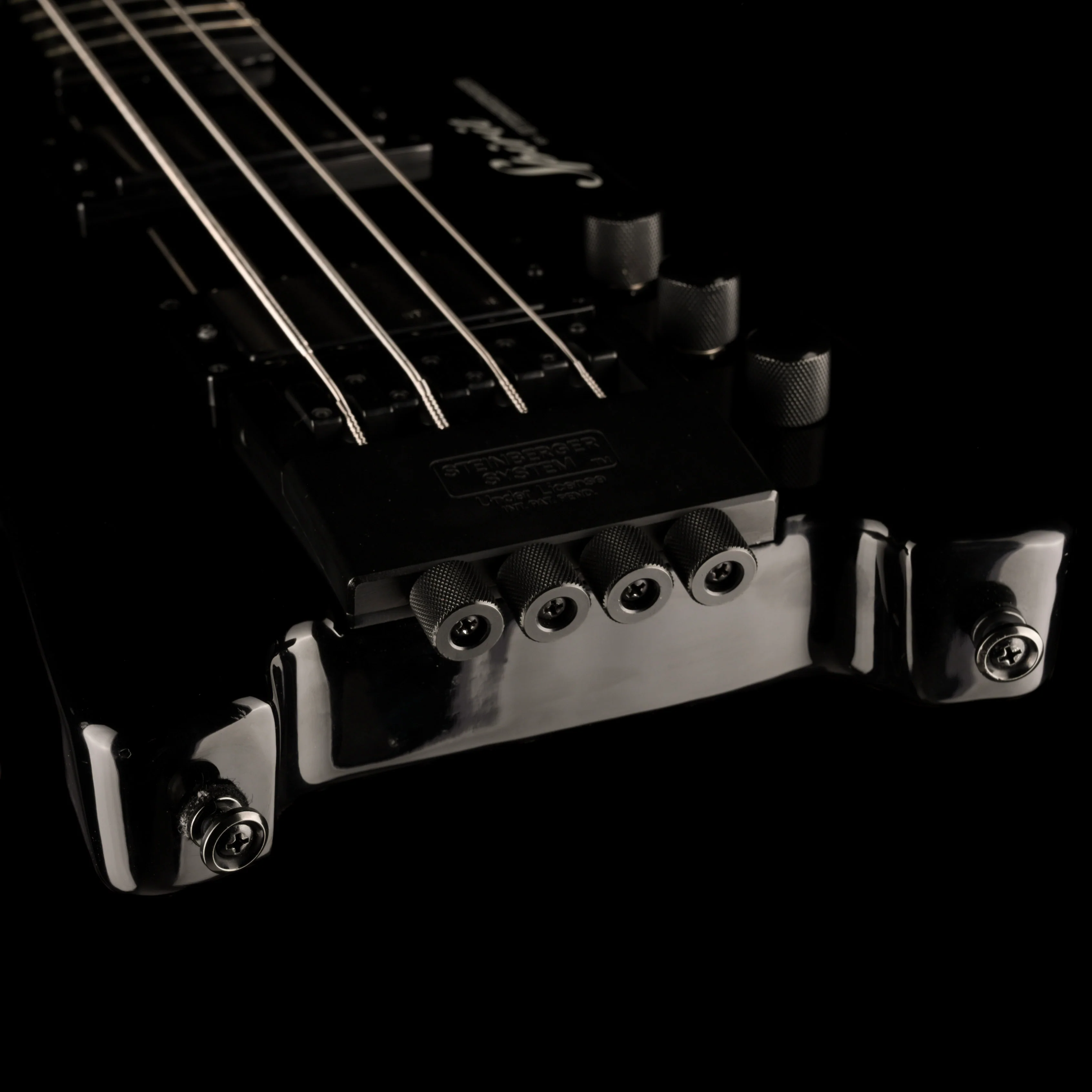 Pre Owned Spirit by Steinberger XT-2 Standard Bass Guitar Black with Gig Bag - Image 9
