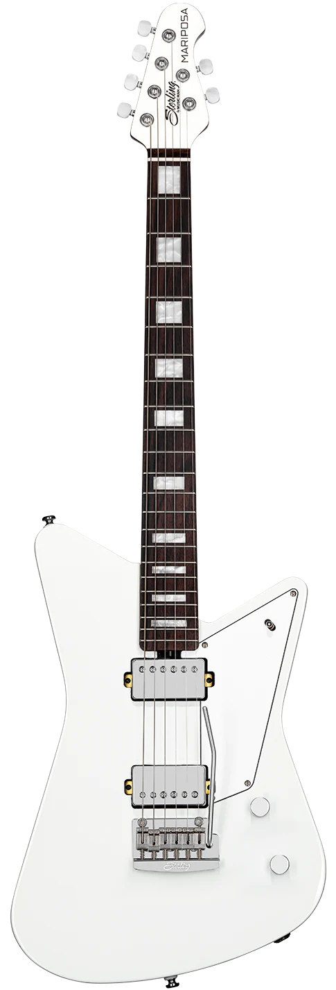 Sterling by Music Man Mariposa Imperial White Electric Guitar - Image 2