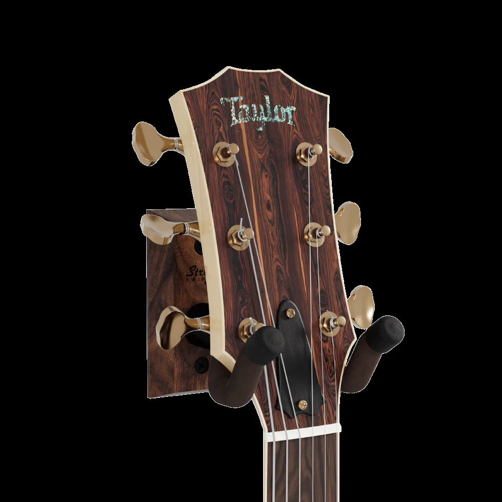 String Swing Wooden Guitar Wall Mount - Black Walnut - CC01K-BW - Image 5