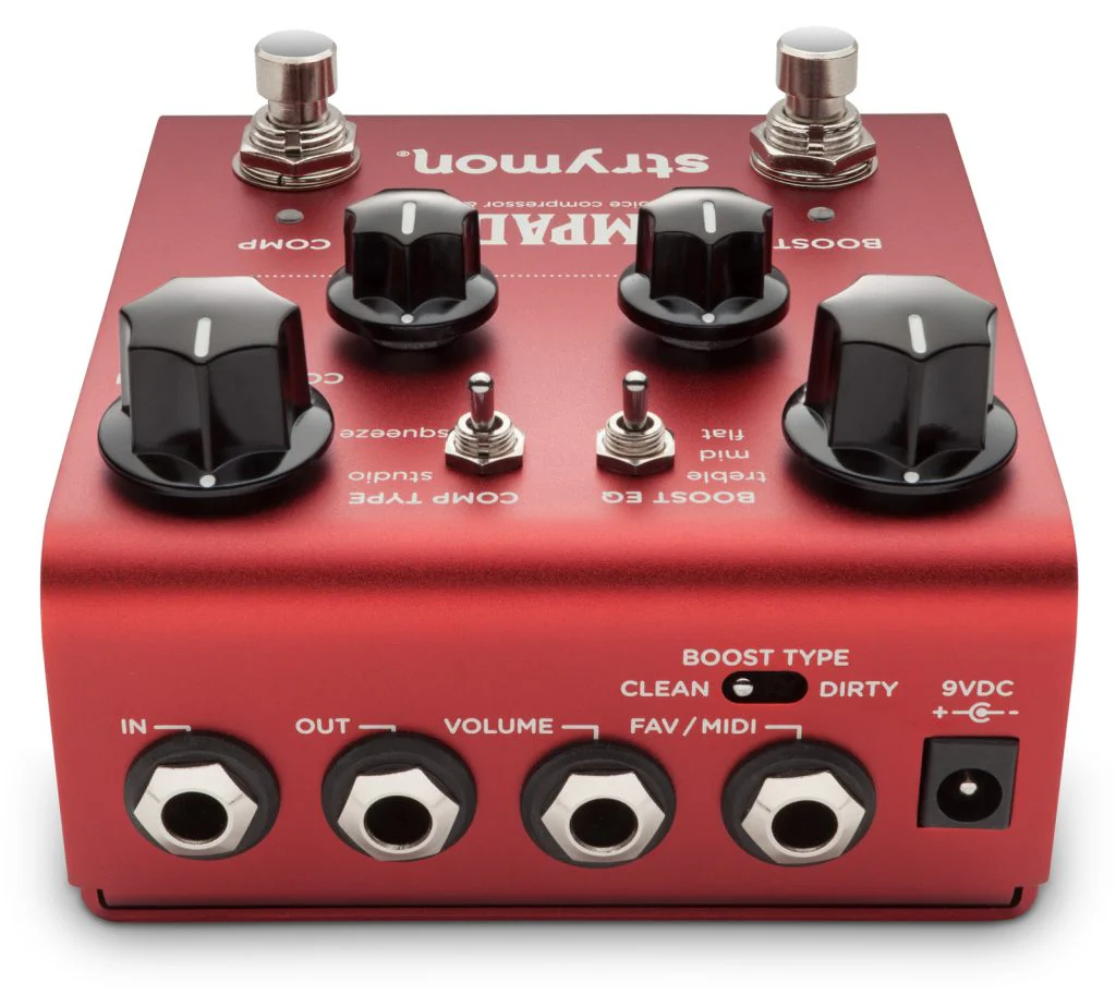 Strymon Compadre Boost Compressor Guitar Effect Pedal - Image 2