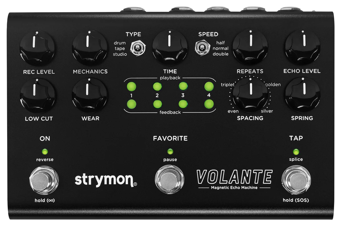 Strymon Midnight Edition Volante Magnetic Echo Machine
