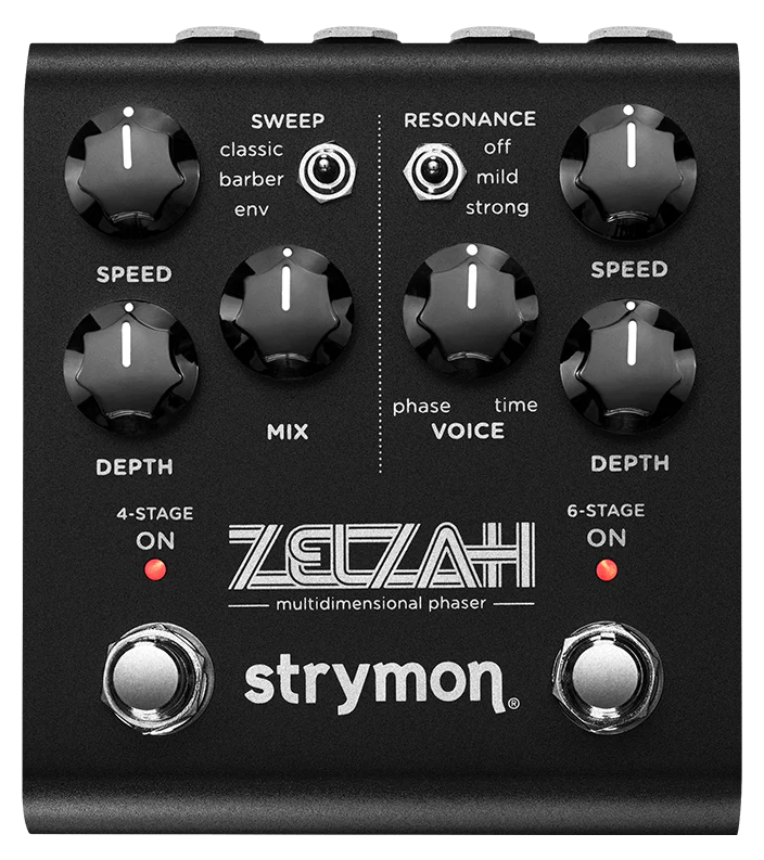 Strymon Midnight Edition Zelzah Multidimensional Phaser Guitar Effect Pedal