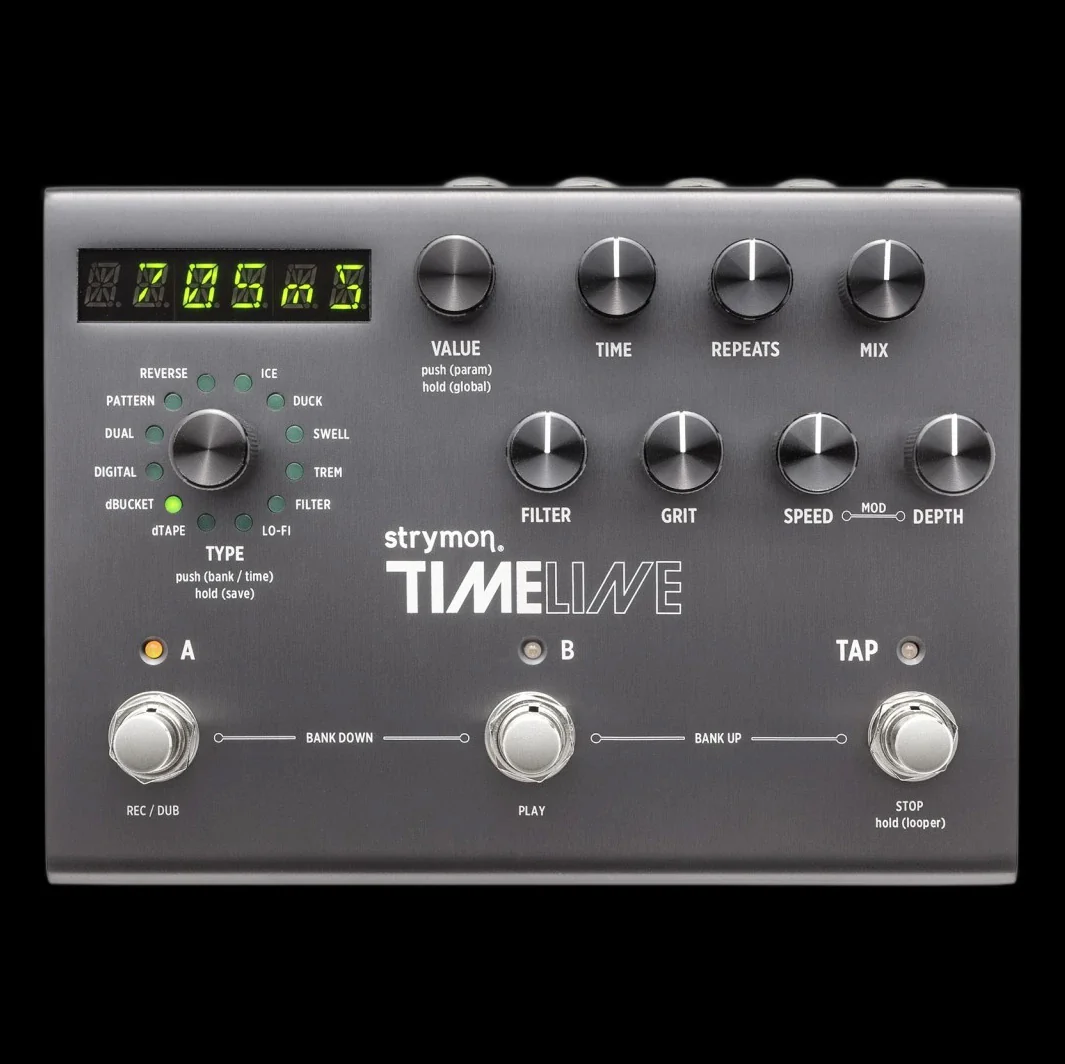 Strymon TimeLine Multidimensional Delay Guitar Effect Pedal