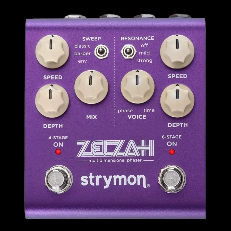 Strymon Zelzah Multidimensional Phaser Guitar Effect Pedal