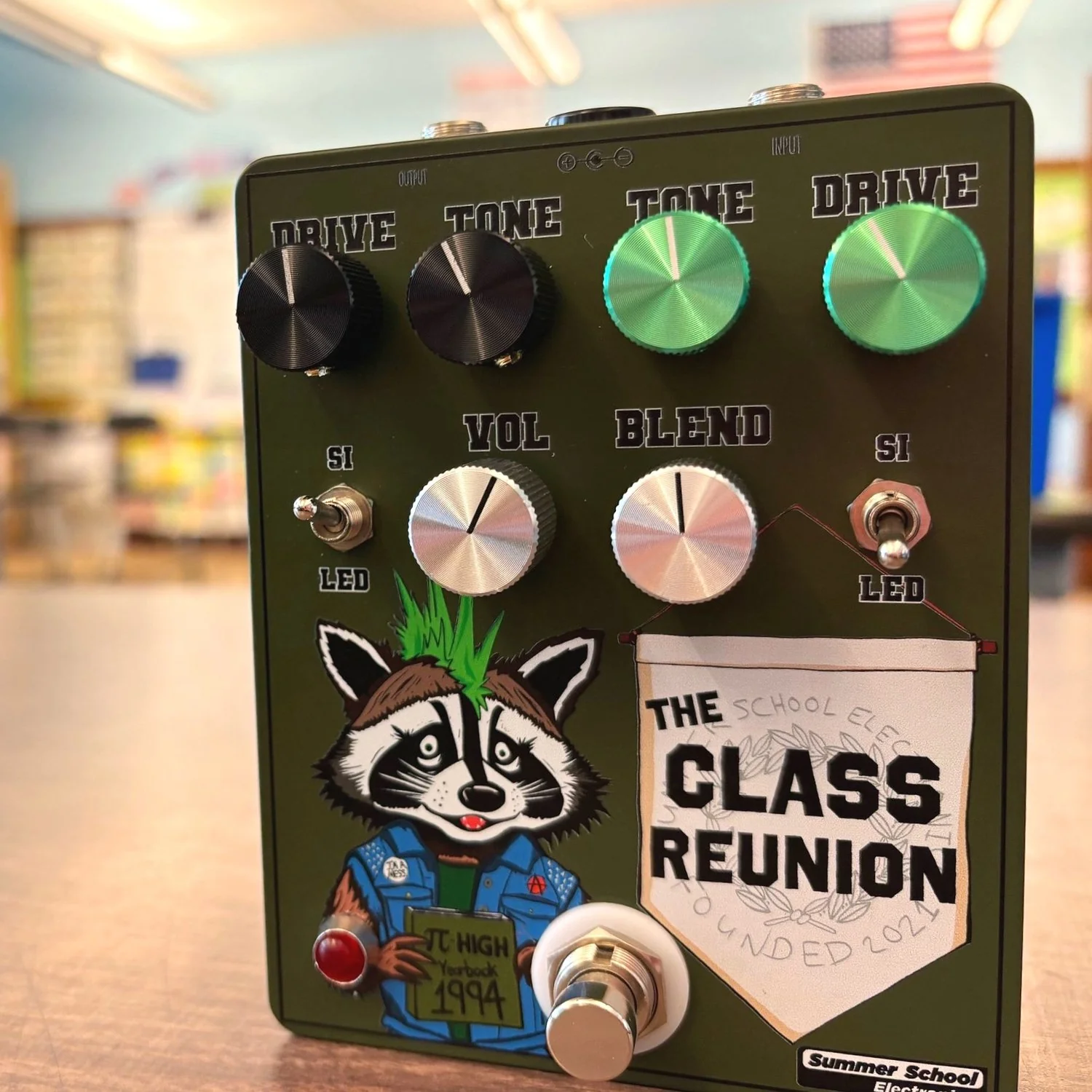 Summer School Electronics Class Reunion Overdrive Fuzz Pedal - Image 4