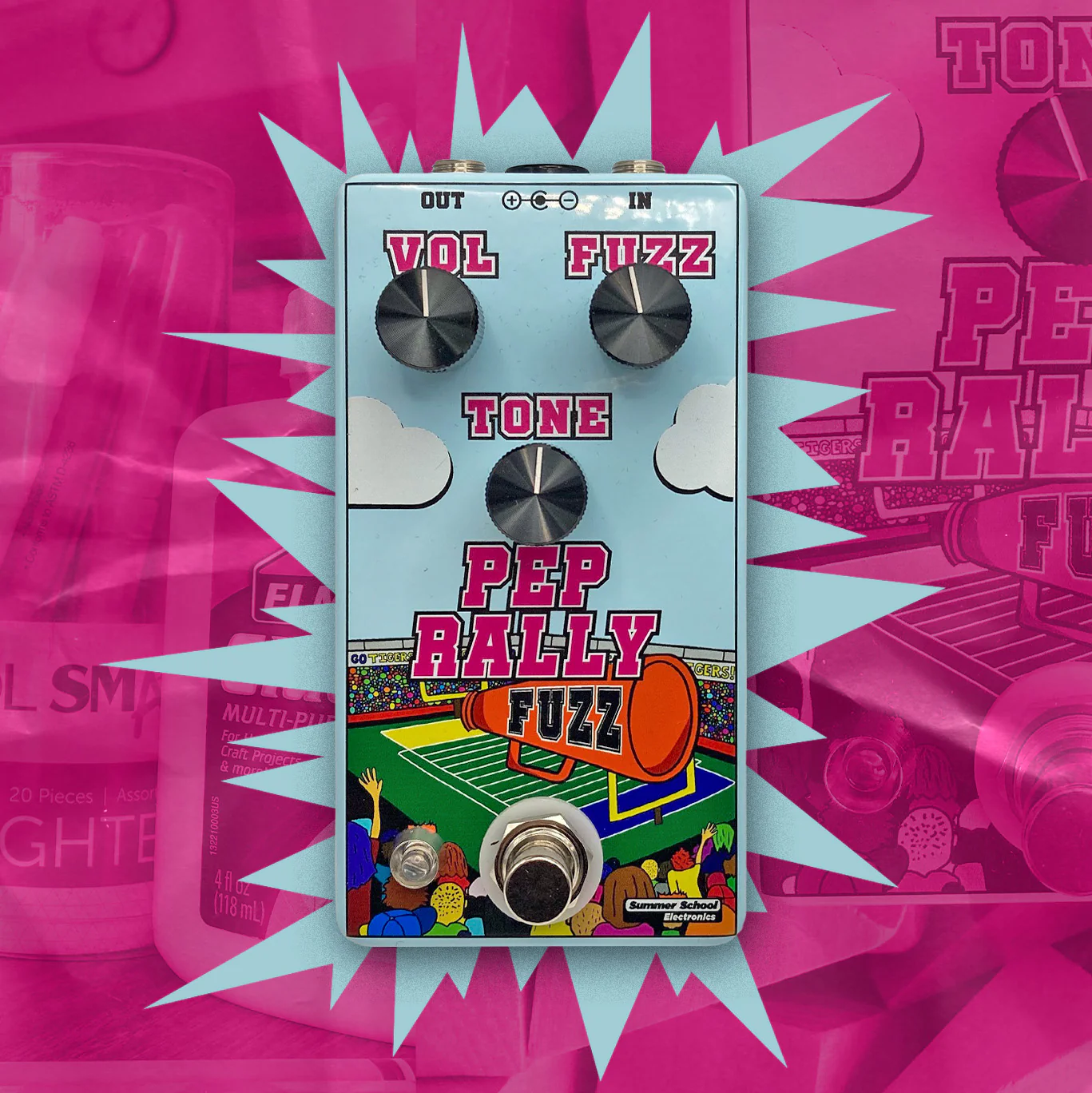 Summer School Electronics Pep Rally Fuzz Pedal - Image 2