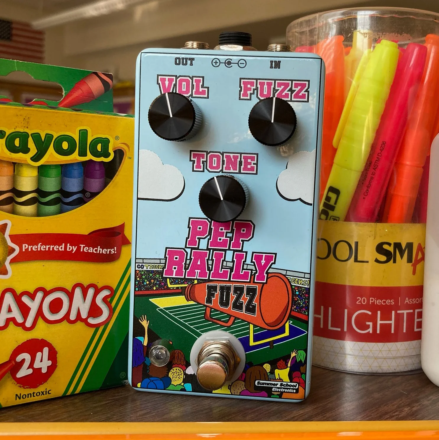 Summer School Electronics Pep Rally Fuzz Pedal - Image 4