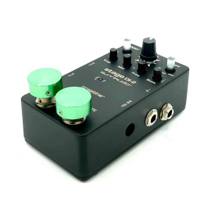 Sunnaudio Stage DI-2 Prestine Preamp/EQ/DI Pedal - Image 3