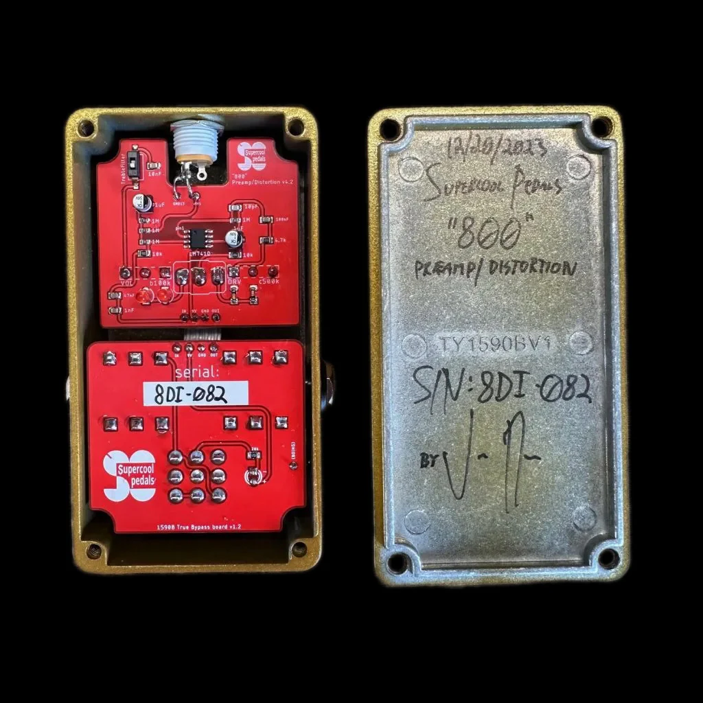 Supercool 800 Preamp/Distortion Pedal - Image 3