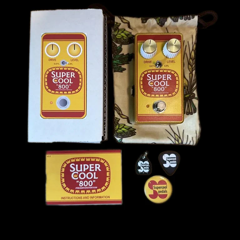 Supercool 800 Preamp/Distortion Pedal - Image 4
