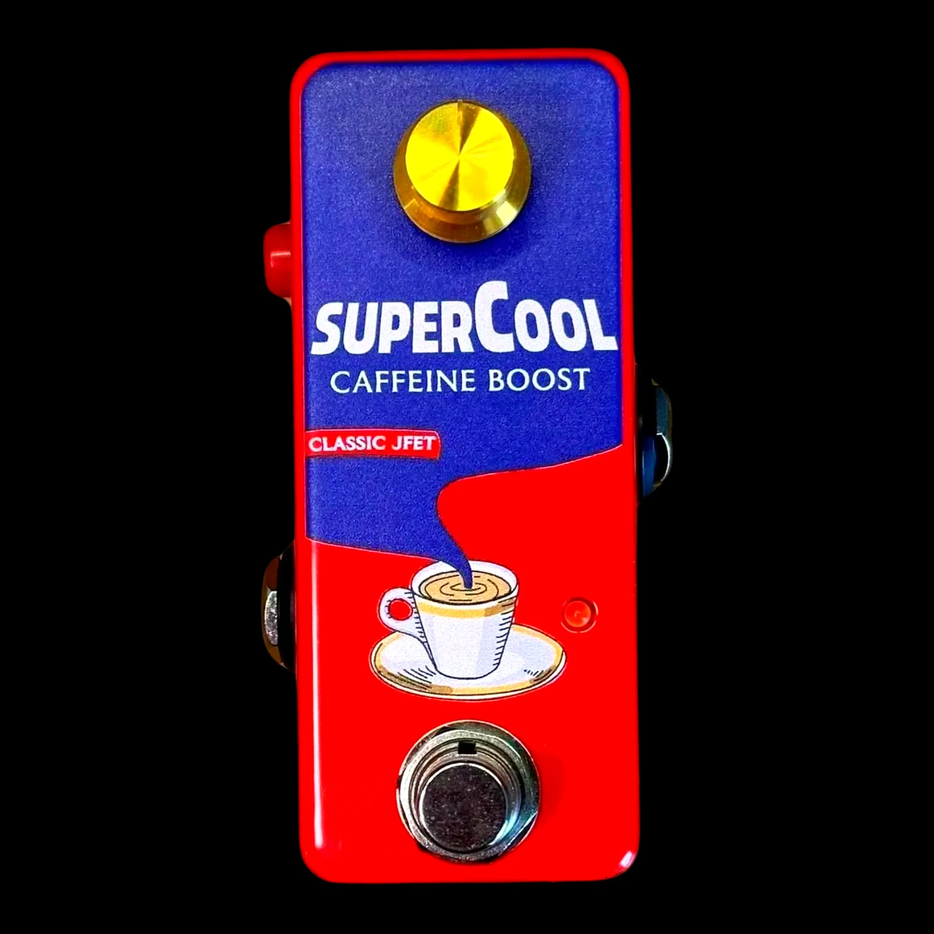 Supercool Caffeine Boost Classic JFET Booster Pedal