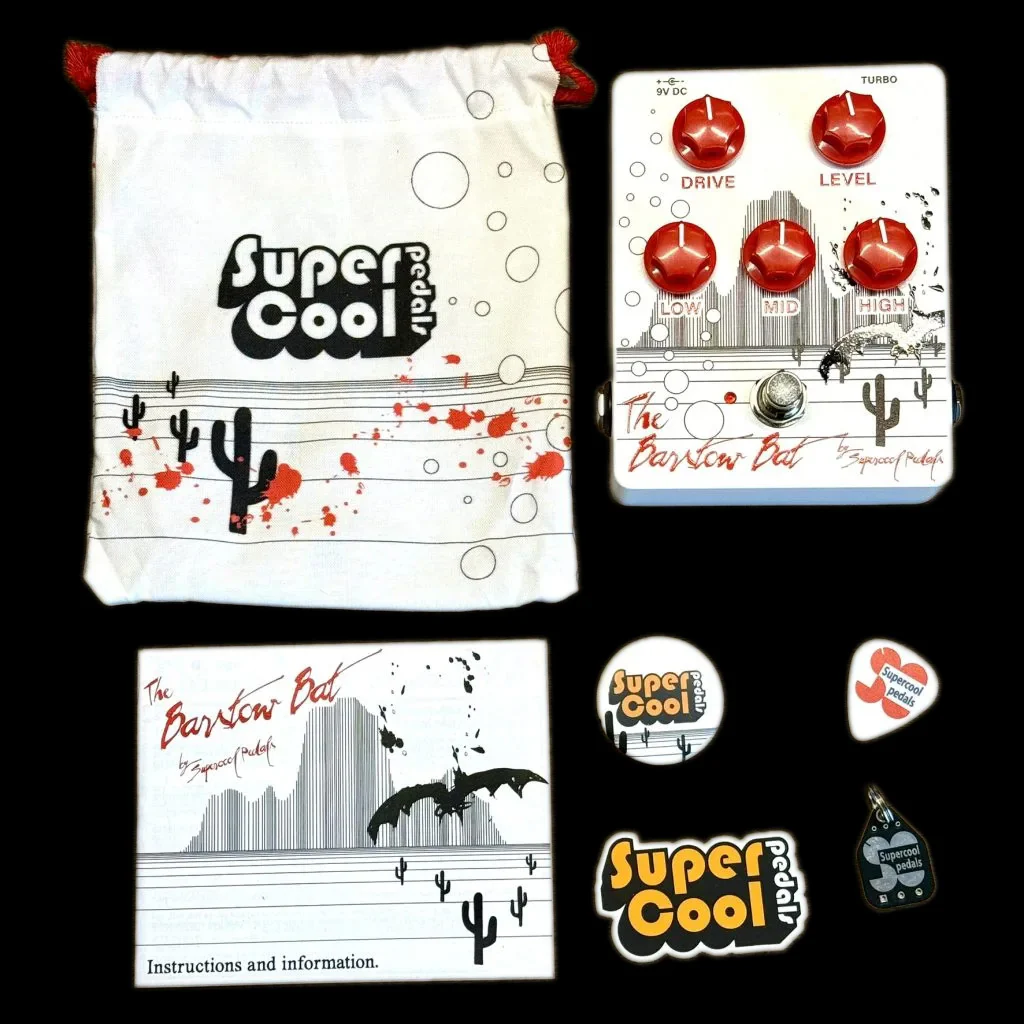 Supercool The Barstow Bat Distortion Pedal - Image 5