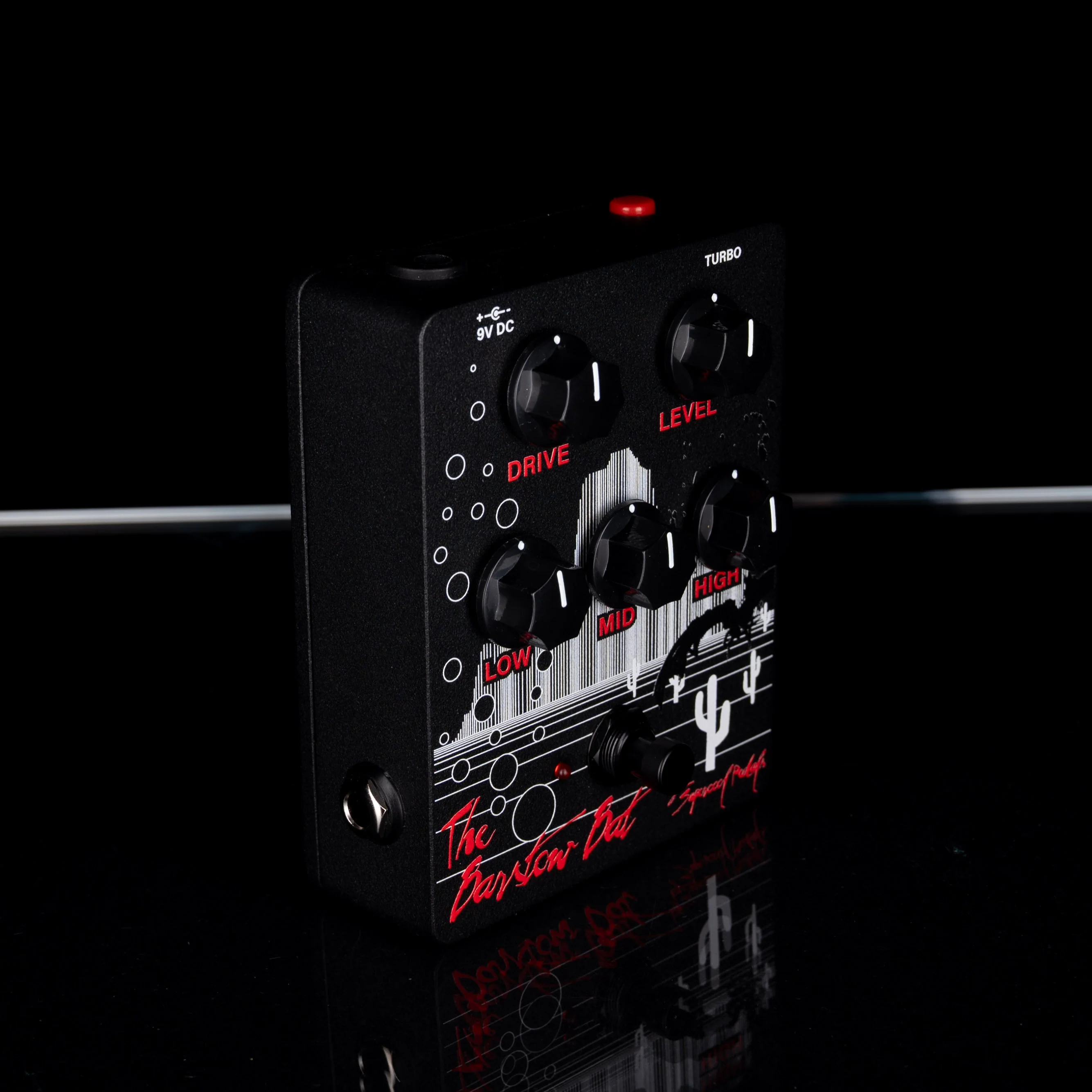 Supercool The Barstow Bat Distortion Pedal Dealer Exclusive Black - Image 6