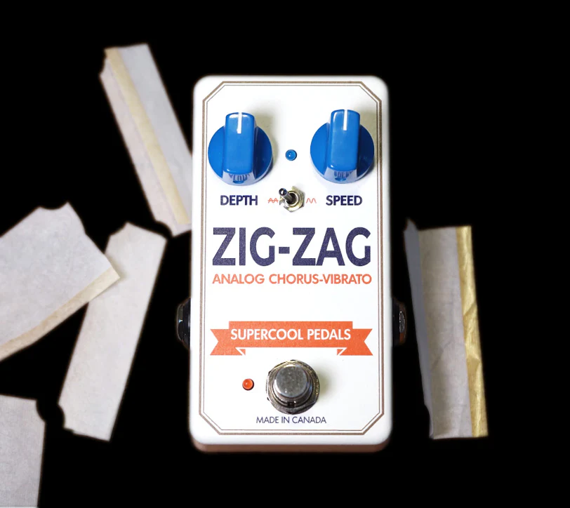 Supercool Zig-Zag Analog Chorus/Vibrato Pedal - Image 2
