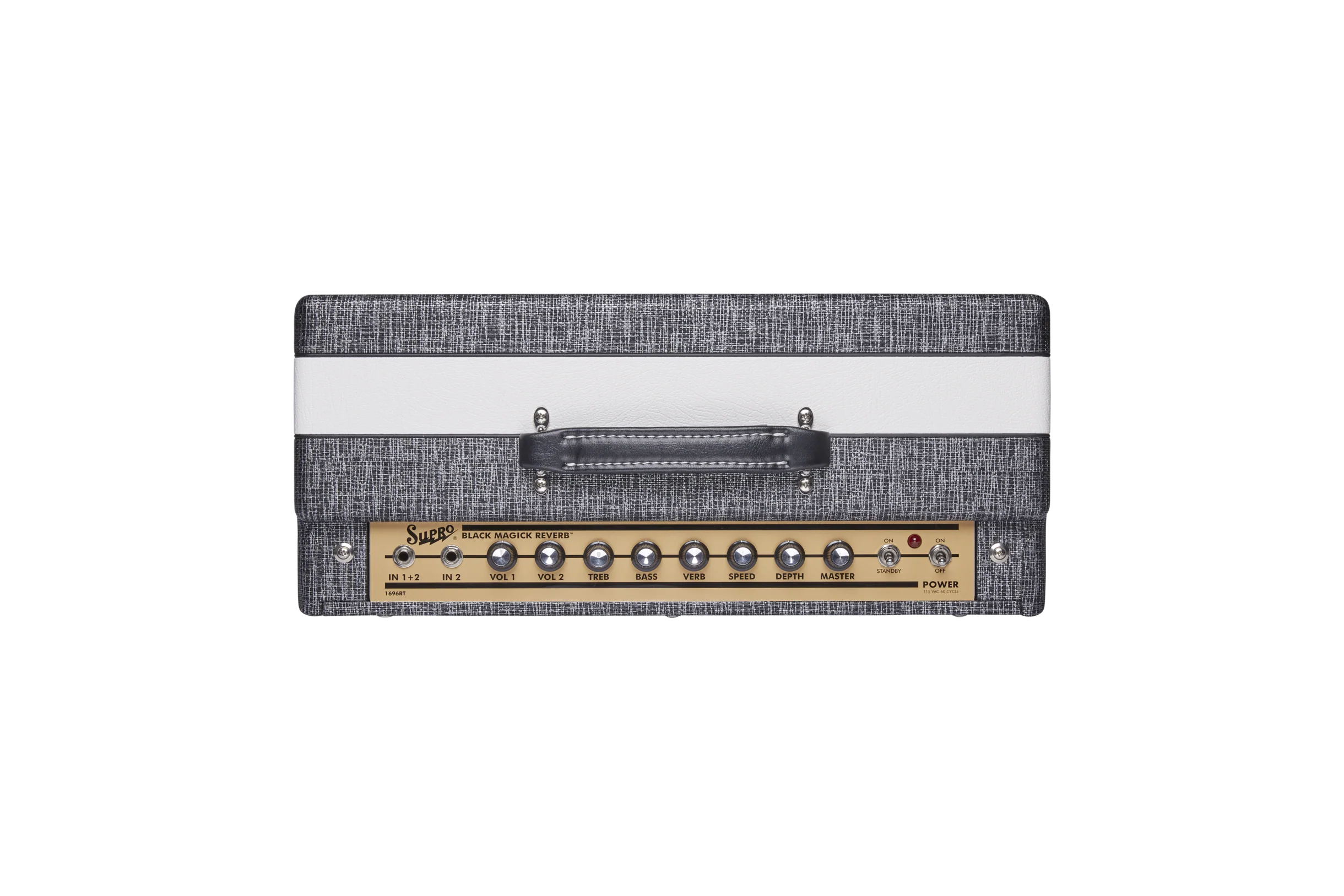 Supro 1696RT Black Magick Reverb 1x12" 25-watt Tube Guitar Amp Combo - Image 4