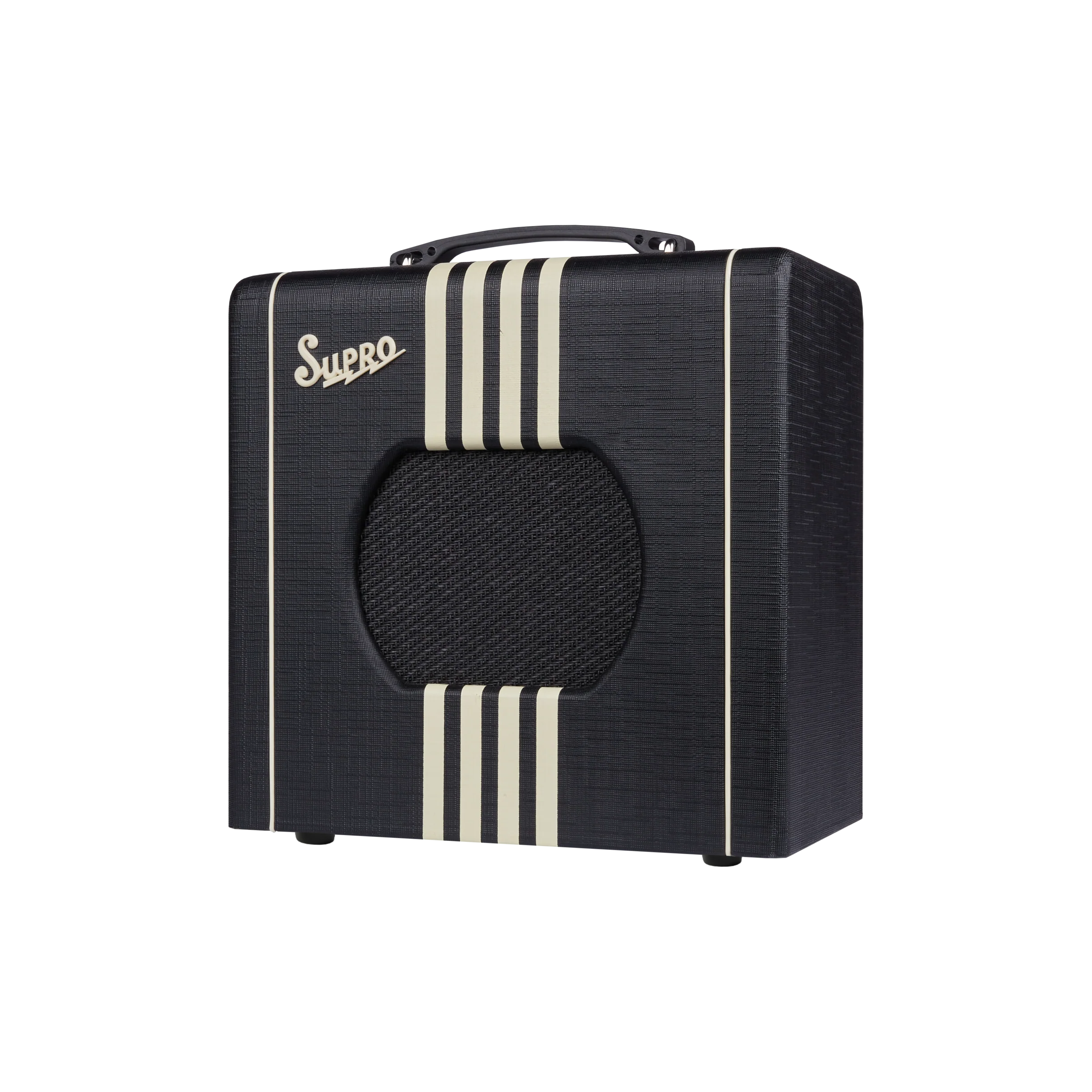 Supro 1818BC Delta King 8 1-Watt 1x8" Tube Guitar Amp Combo - Black/Cream - Image 2