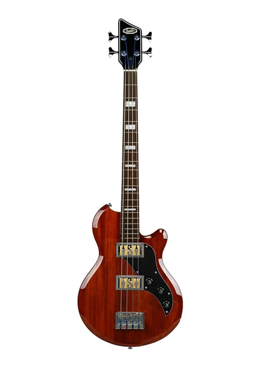 Supro 2042PNM Huntington II with Piezo Pickup Natural Mahogany - Image 2