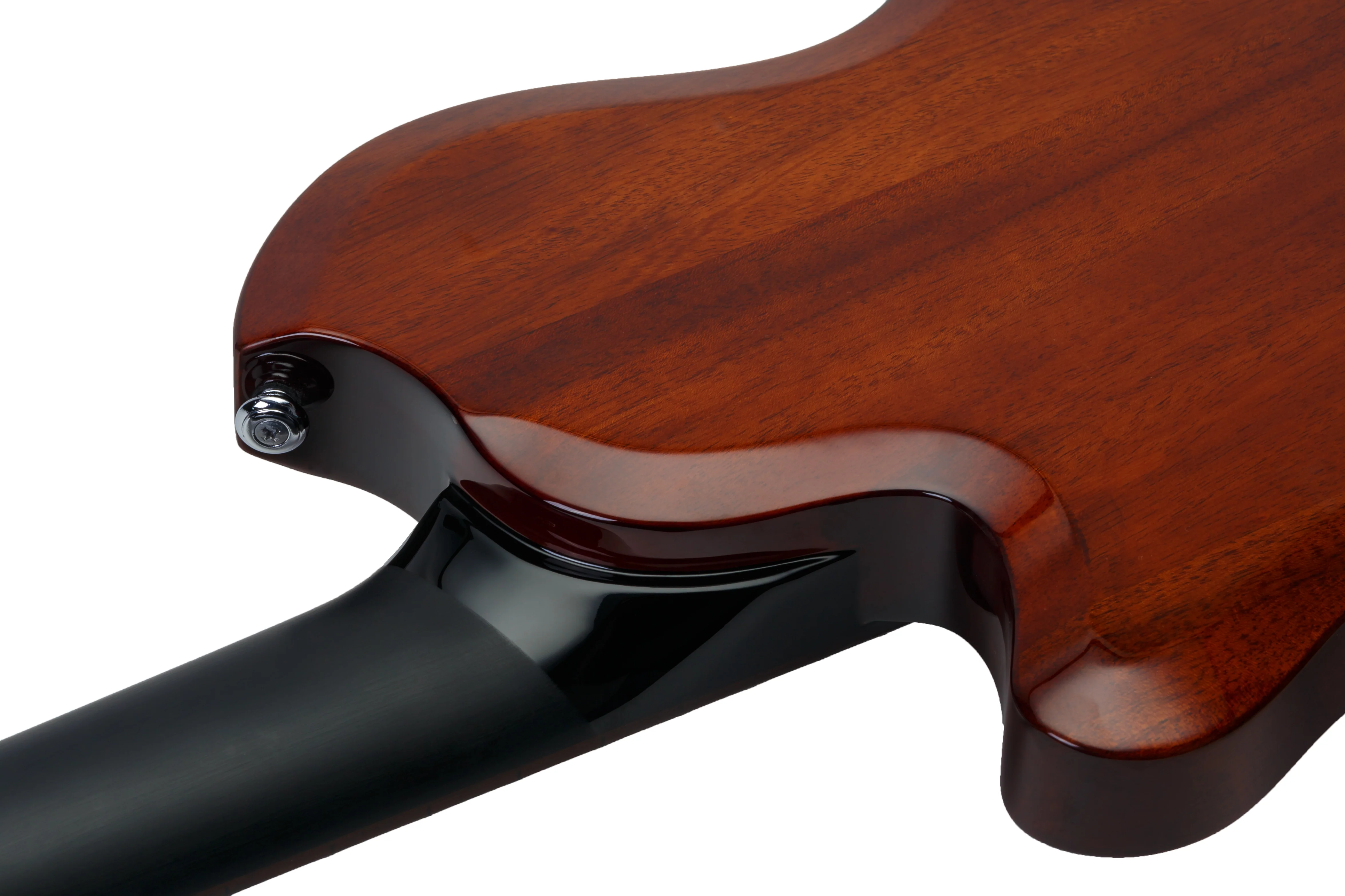 Supro 2042PNM Huntington II with Piezo Pickup Natural Mahogany - Image 4