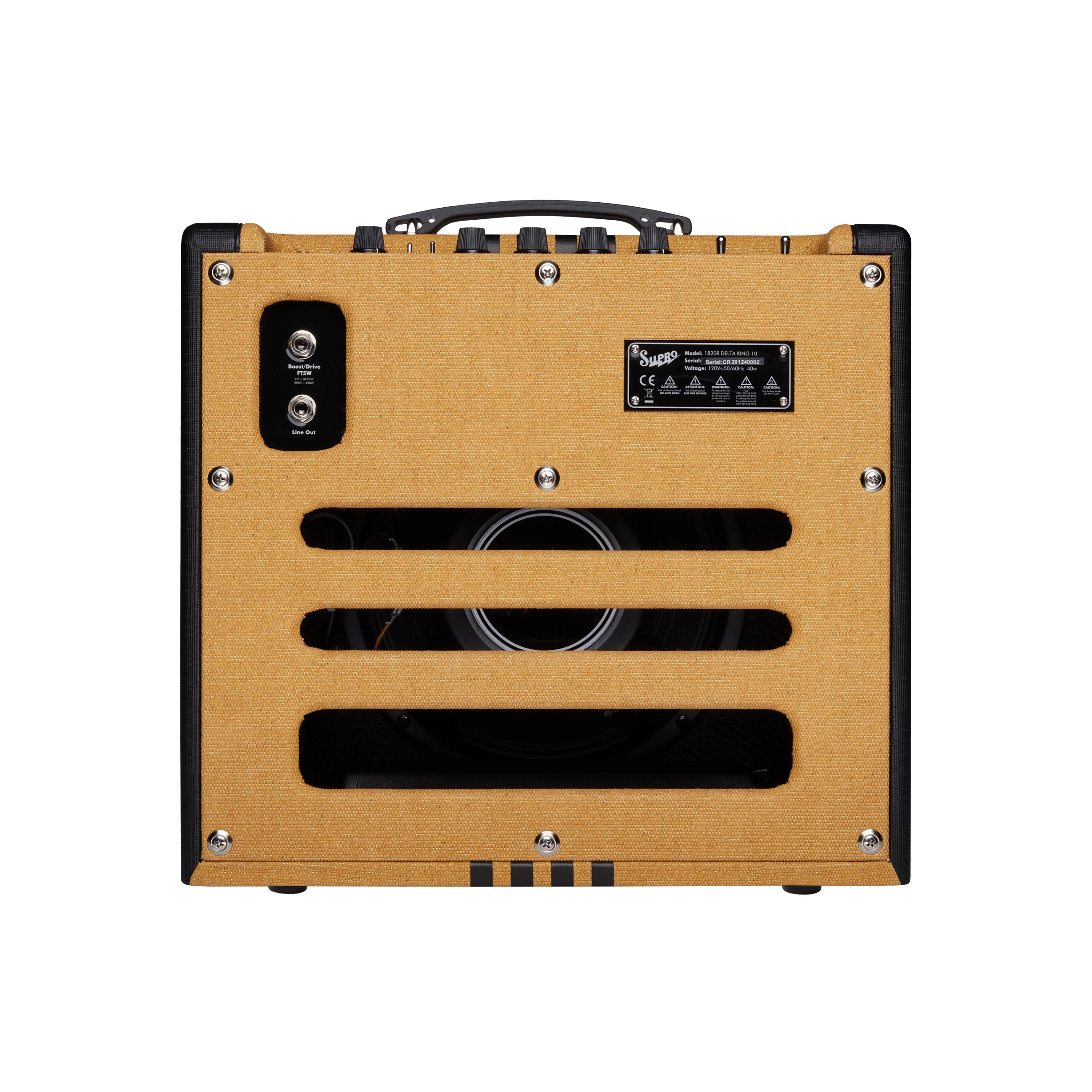 Supro Delta King 10 5 Watt 1x10 Tweed & Black Guitar Amp Combo - Image 4