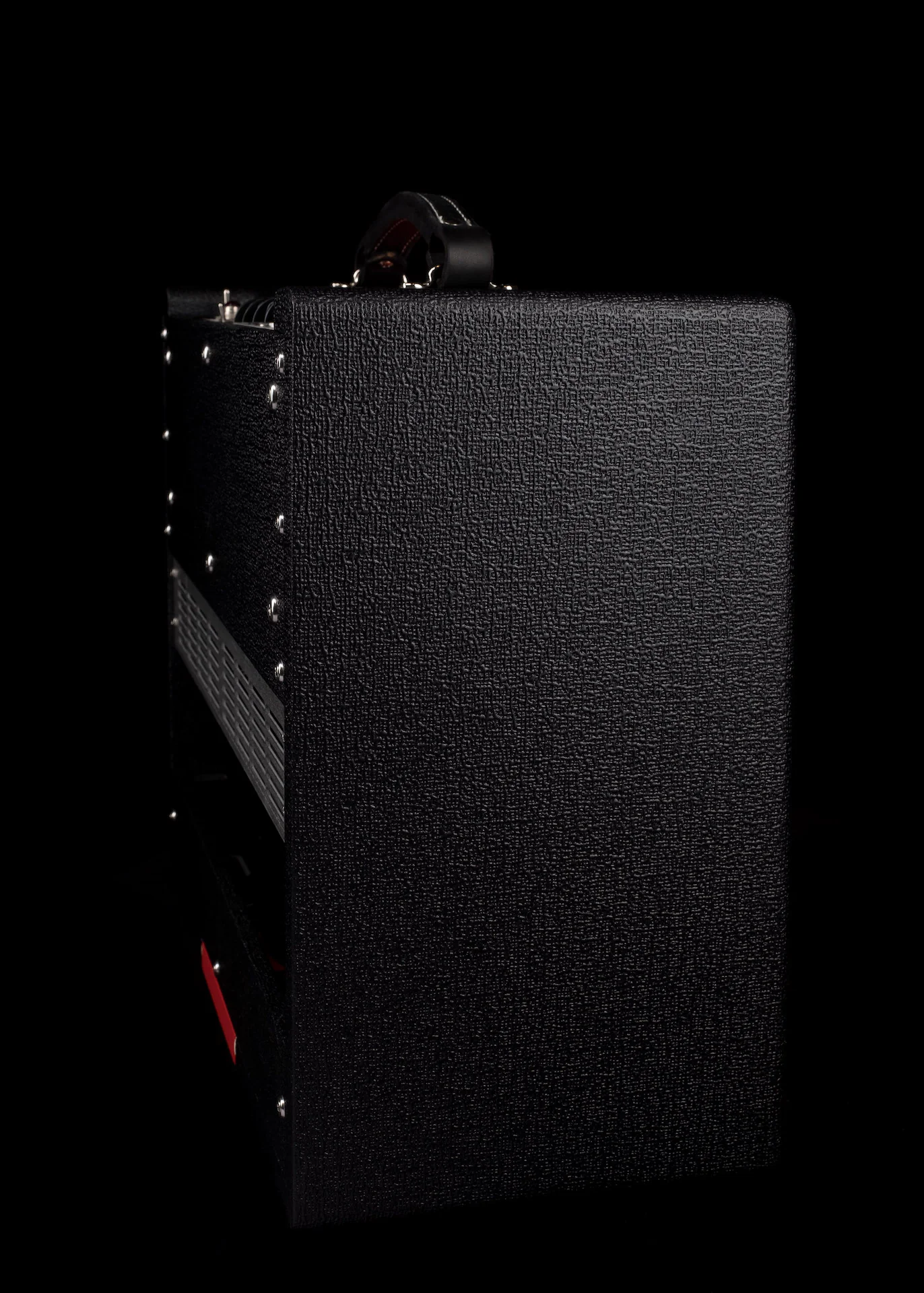 Carr 1x12 Super Bee Black with Red Stripe Tube Guitar Amp Combo - Image 3