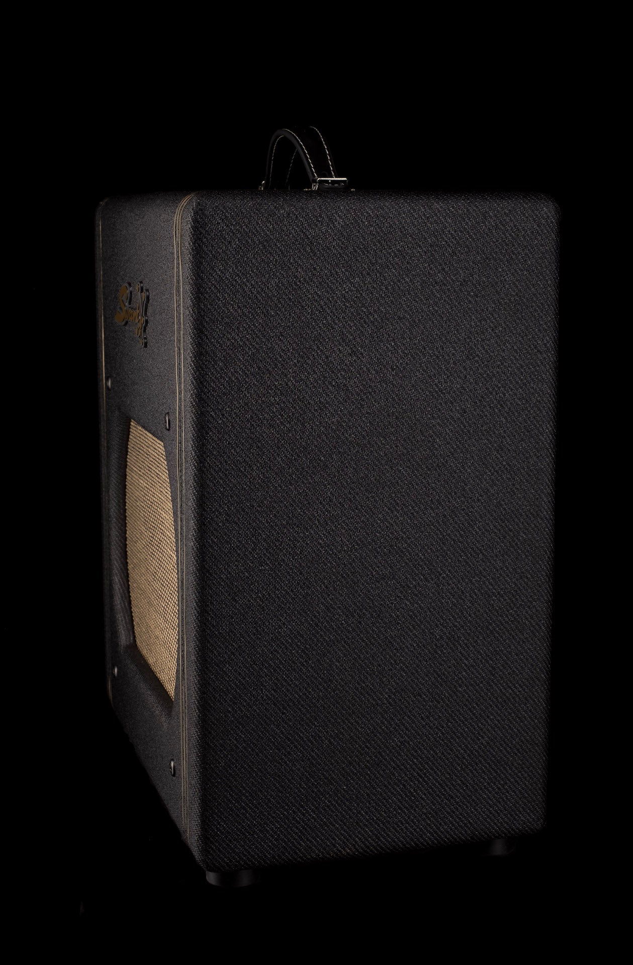 Swart Atomic Space Tone AST Pro Creamback Speaker 1x12" Dark Tweed Guitar Amp Combo - Image 4