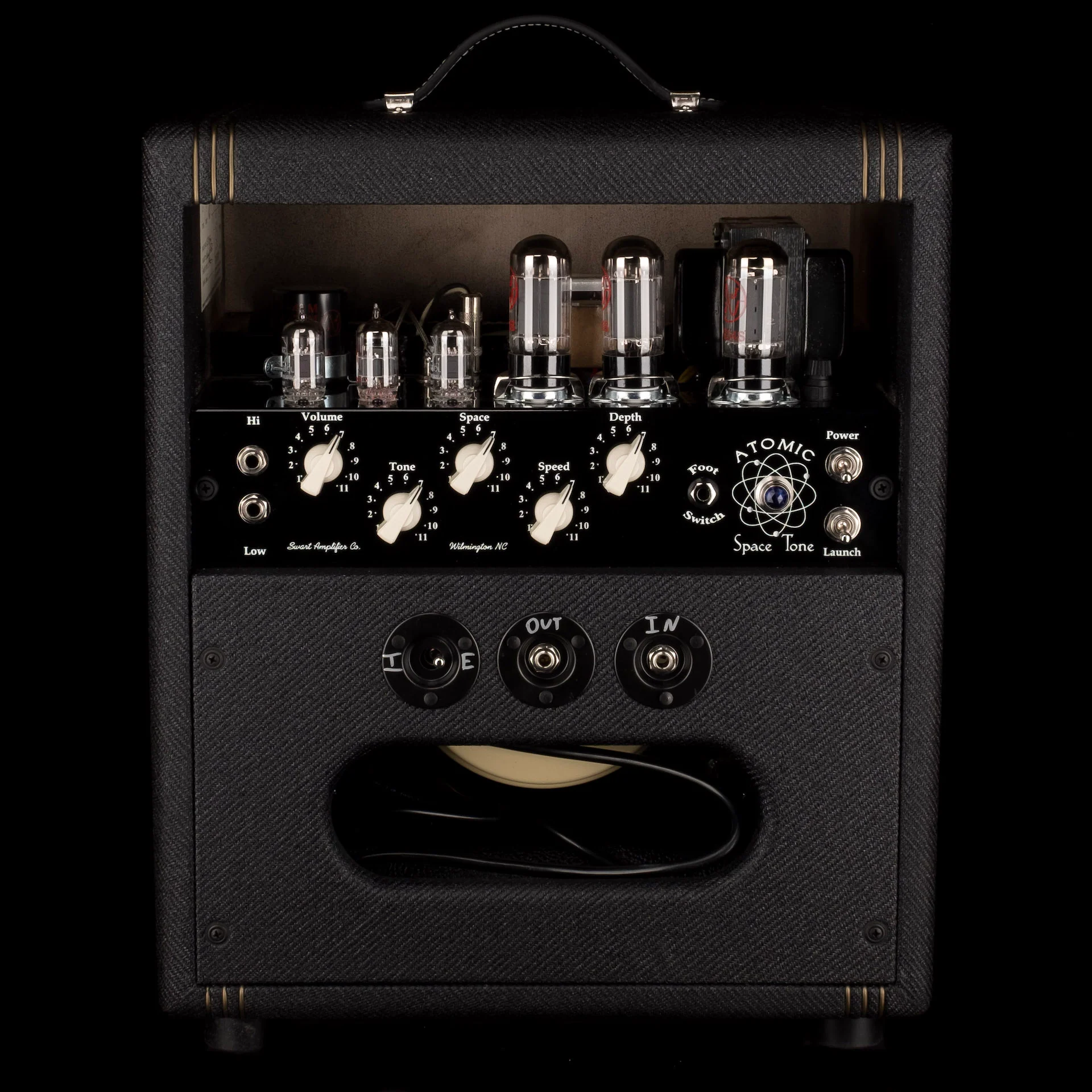 Swart Atomic Space Tone AST Pro Creamback Speaker 1x12" Dark Tweed Guitar Amp Combo - Image 6