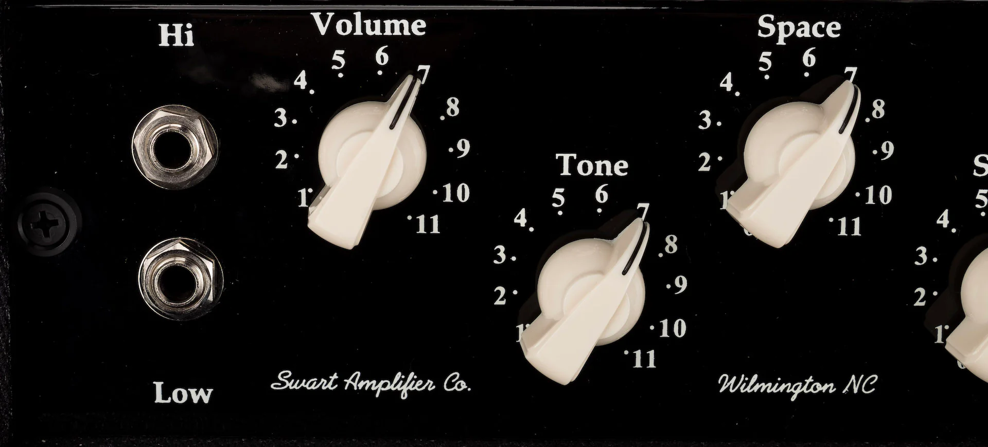 Swart Atomic Space Tone AST Pro Creamback Speaker 1x12" Dark Tweed Guitar Amp Combo - Image 7