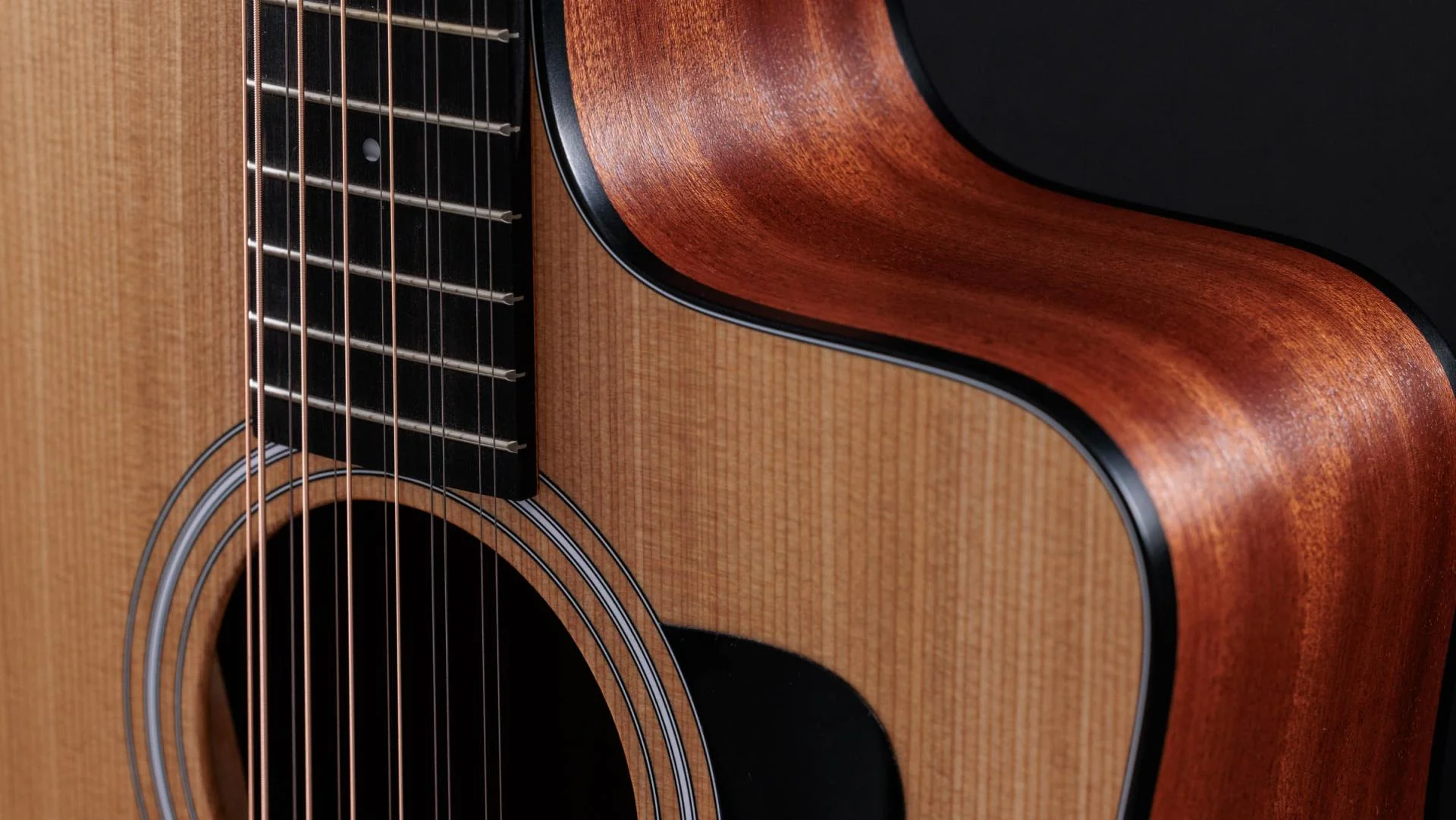 Taylor 150ce 12-String Acoustic Electric Guitar with Gig Bag - Image 6