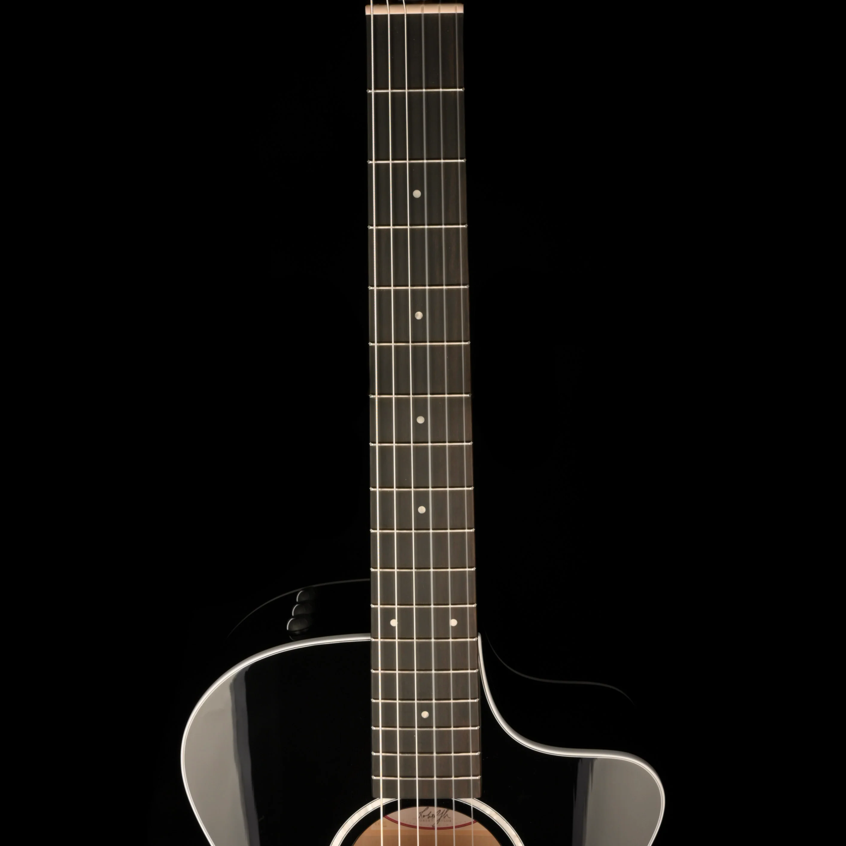 Taylor 212ce-N BLK Plus LTD Acoustic Electric Guitar With Softshell Case - Image 9