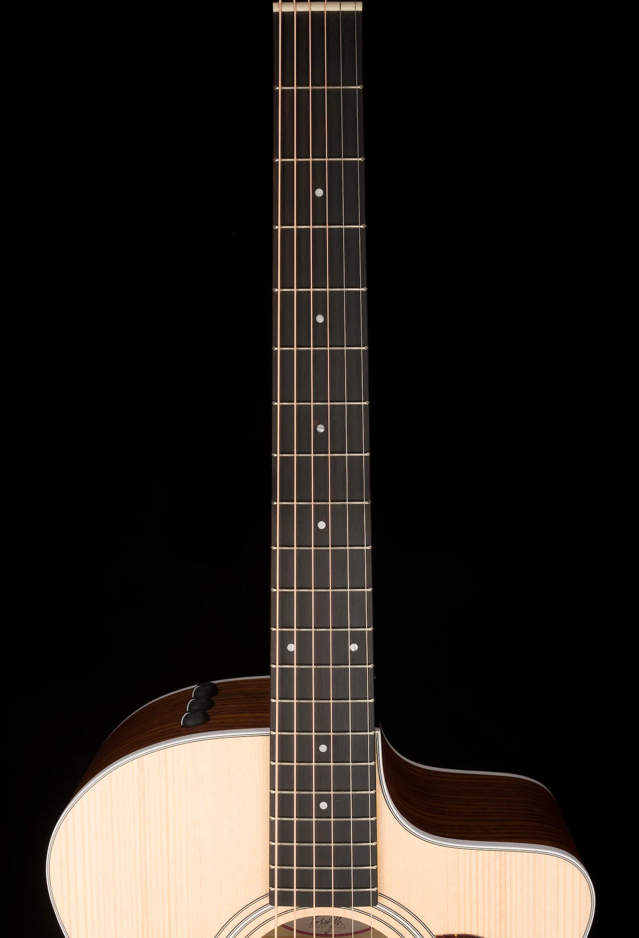 Taylor 214ce Acoustic Electric Guitar With Gig Bag - Image 12