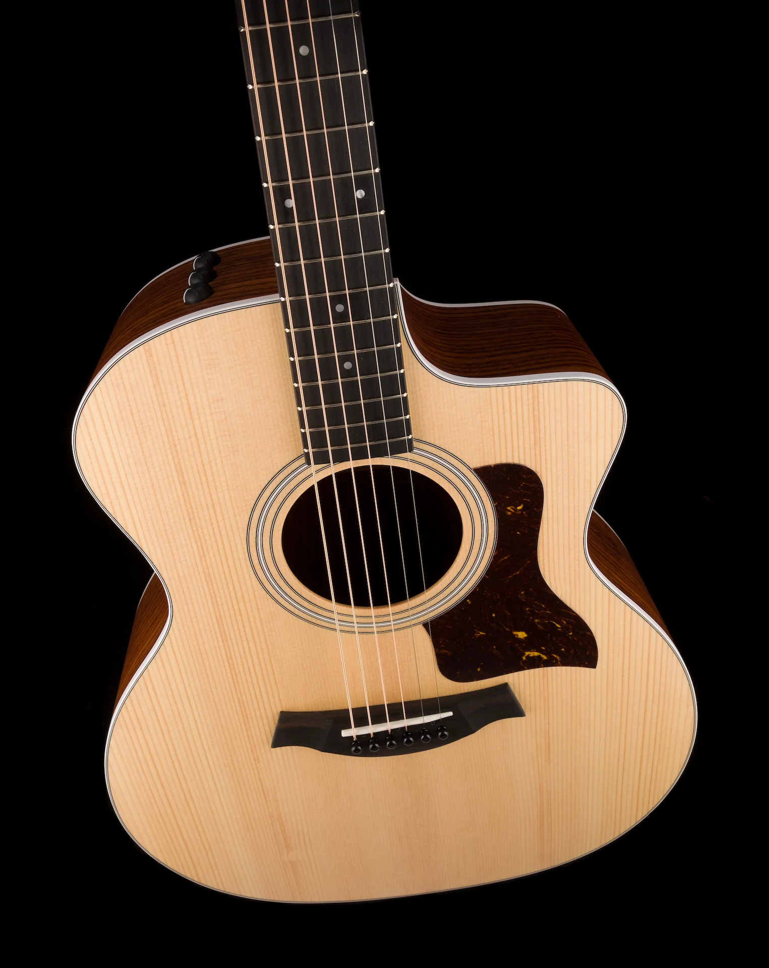 Taylor 214ce Acoustic Electric Guitar With Gig Bag - Image 5