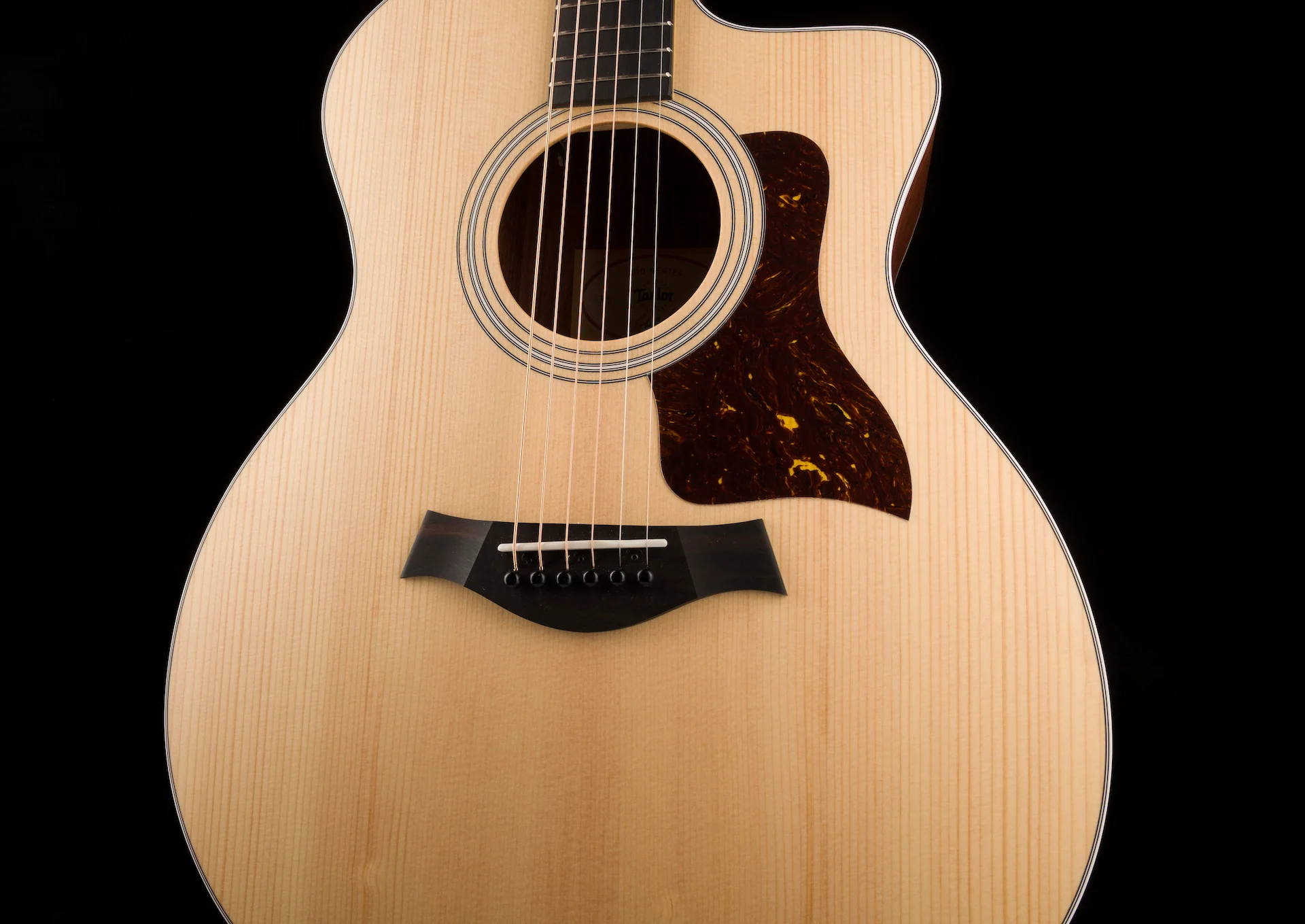 Taylor 214ce Acoustic Electric Guitar With Gig Bag - Image 7