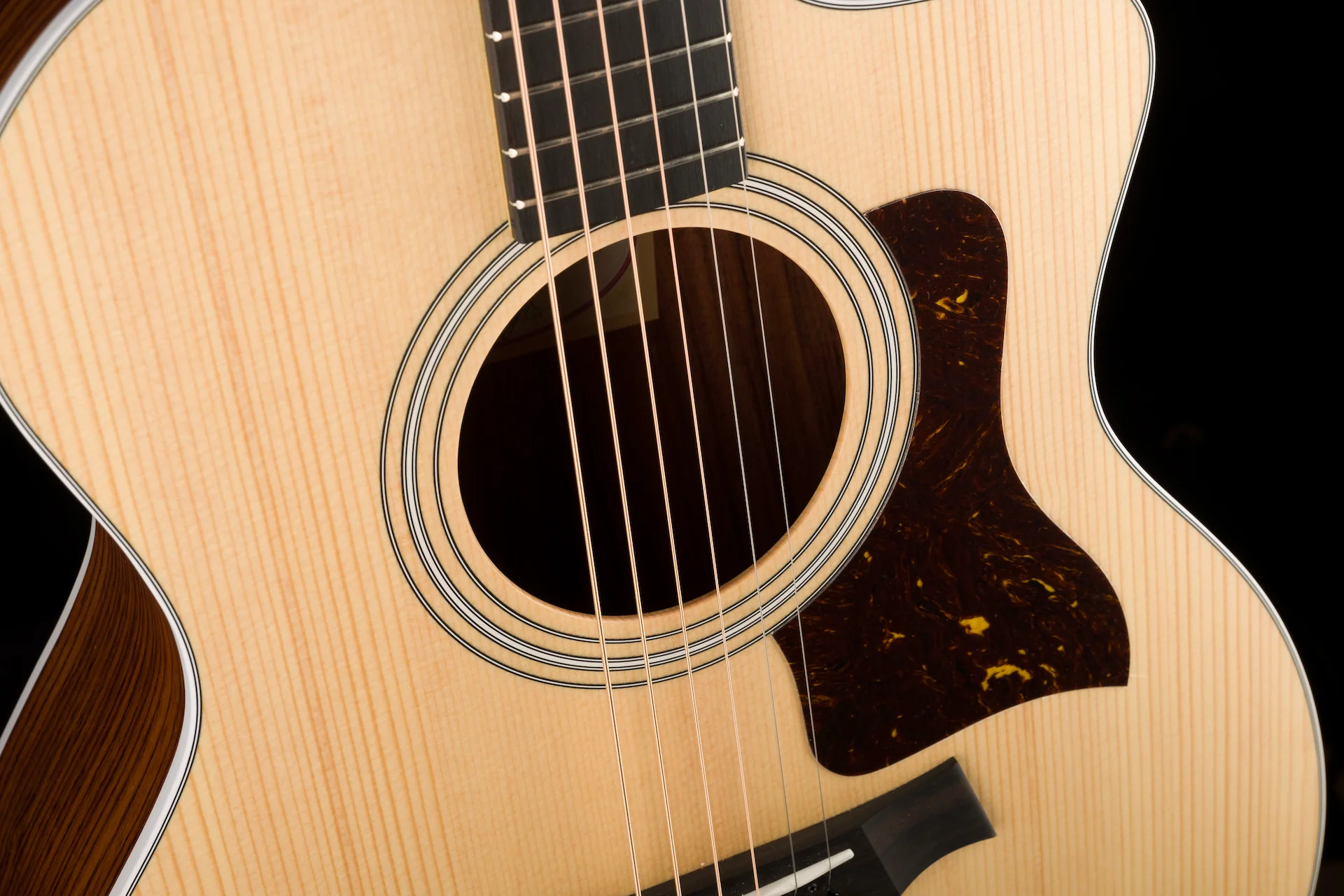Taylor 214ce Acoustic Electric Guitar With Gig Bag - Image 8