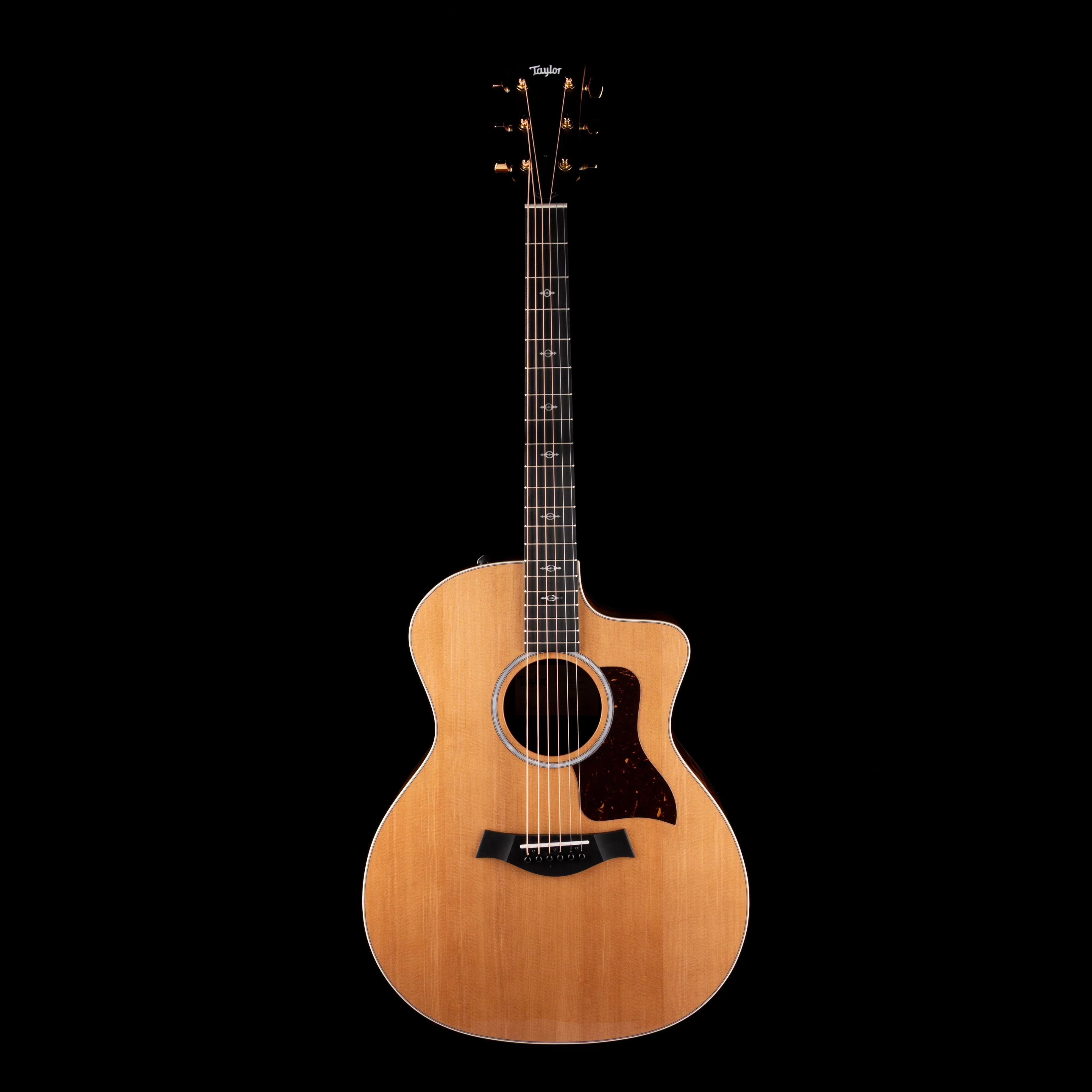 Taylor 214ce-K DLX Grand Auditorium Hawaiian Koa with Case - Image 3