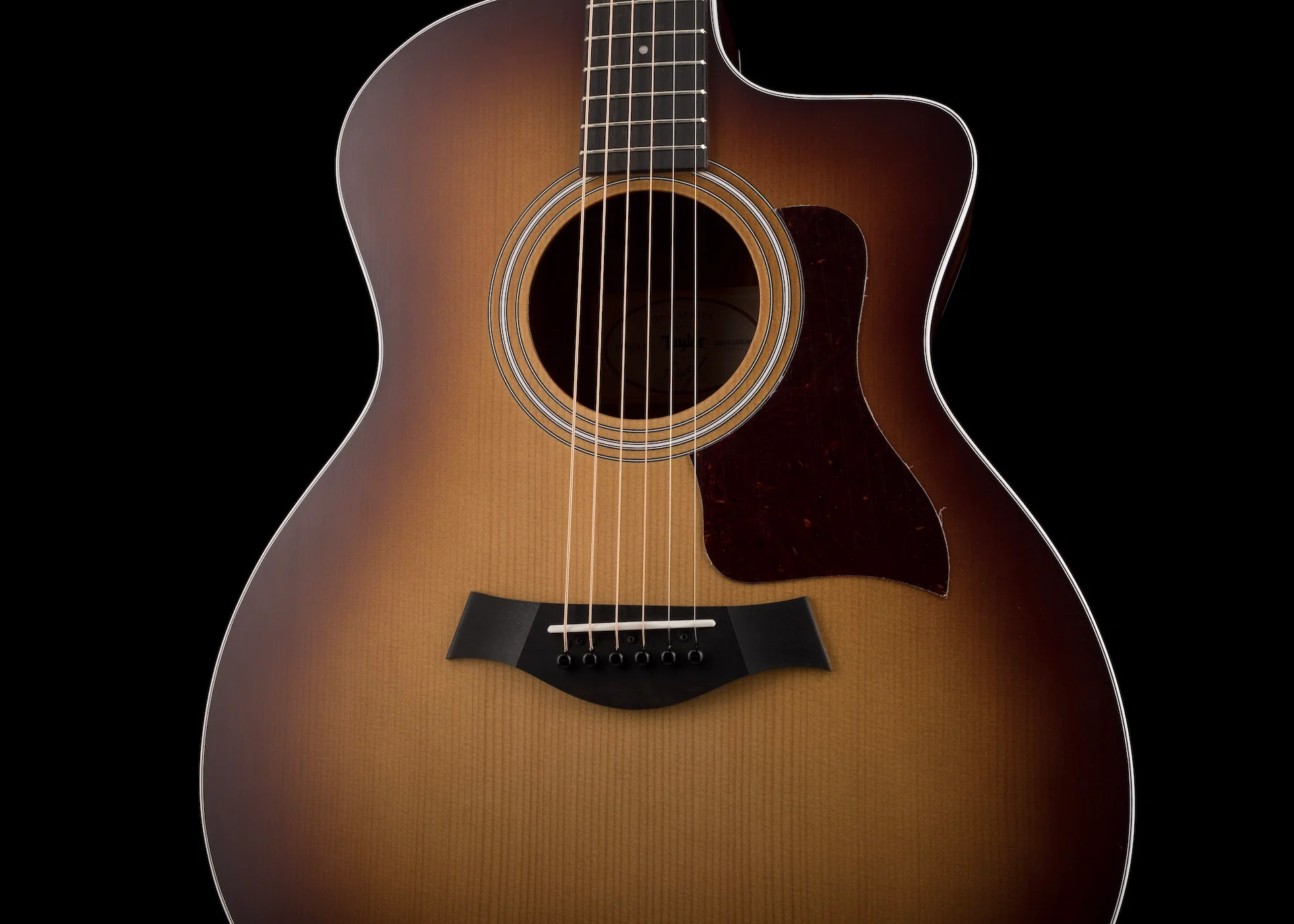 Taylor 214ce-K SB Acoustic Electric Guitar With Gig Bag - Image 5