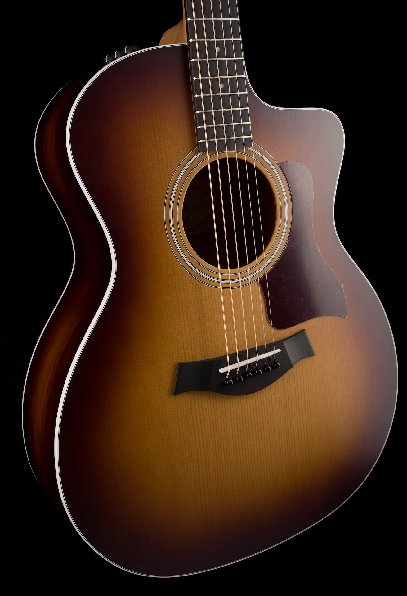 Taylor 214ce-K SB Acoustic Electric Guitar With Gig Bag - Image 7