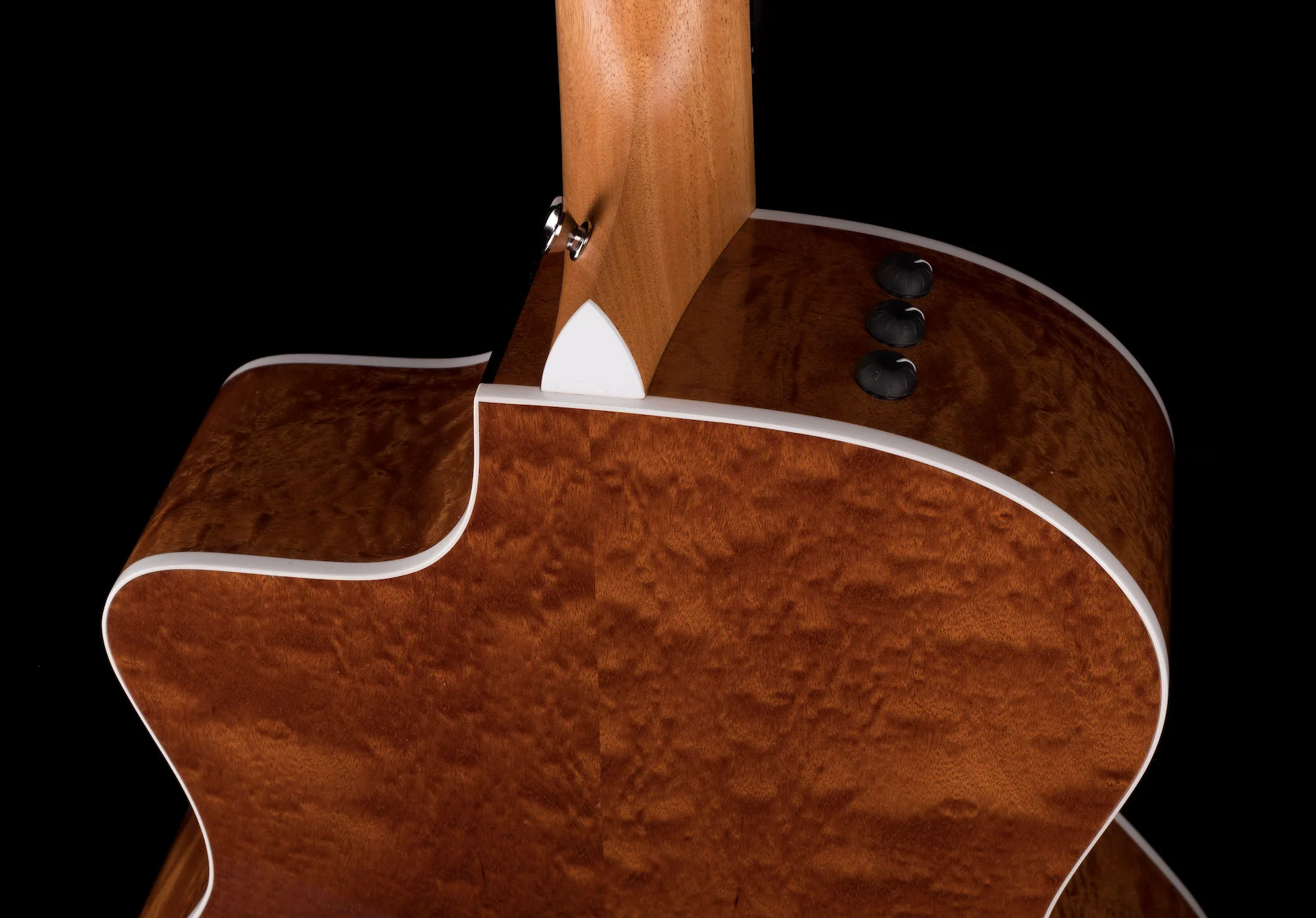 Taylor 214ce-QS DLX LTD Quilted Sapele (2021) Acoustic Electric Guitar With Case - Serial # 2211291298 - Image 13