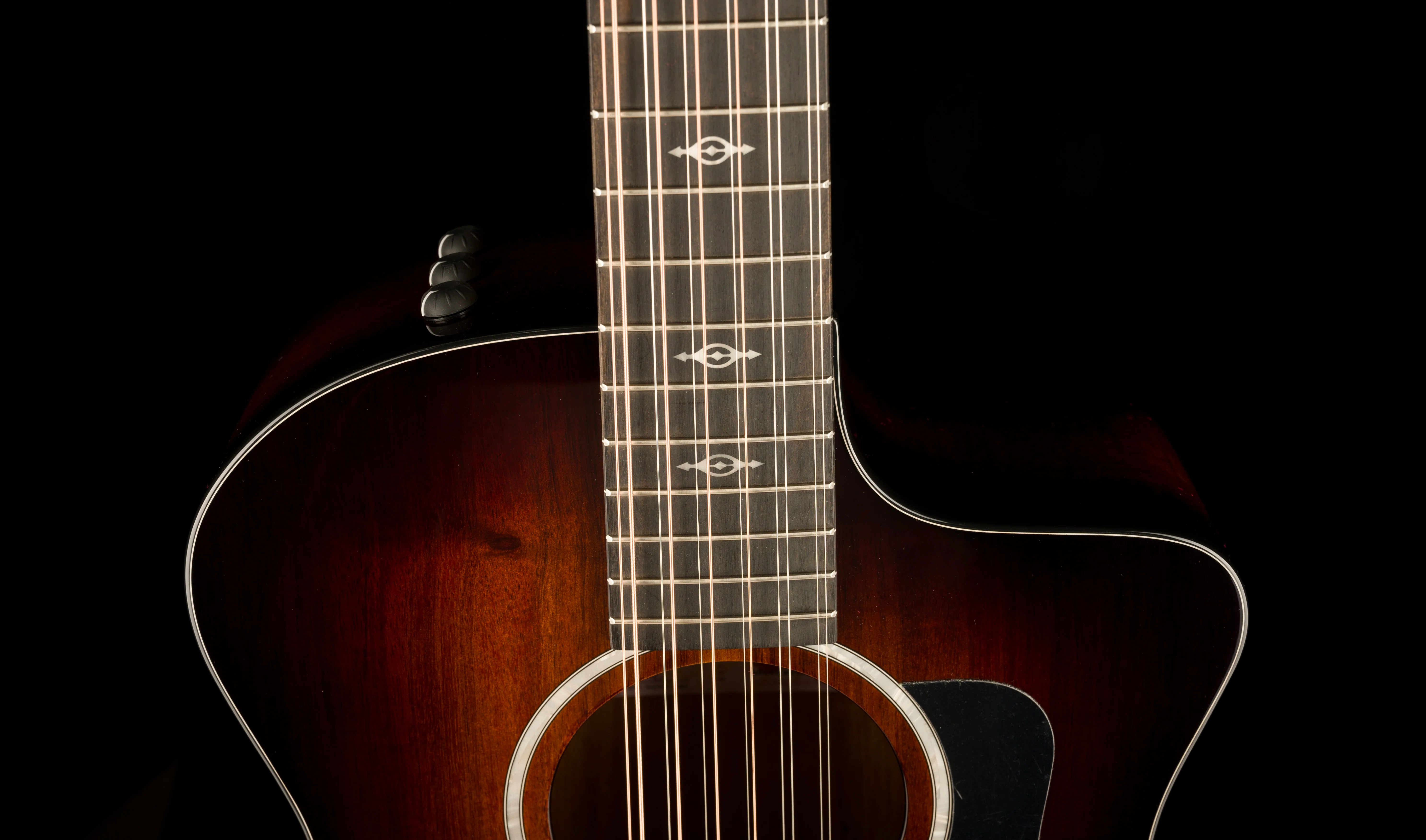Taylor 264ce-K DLX 12-String Acoustic Electric Guitar with Case - Image 4
