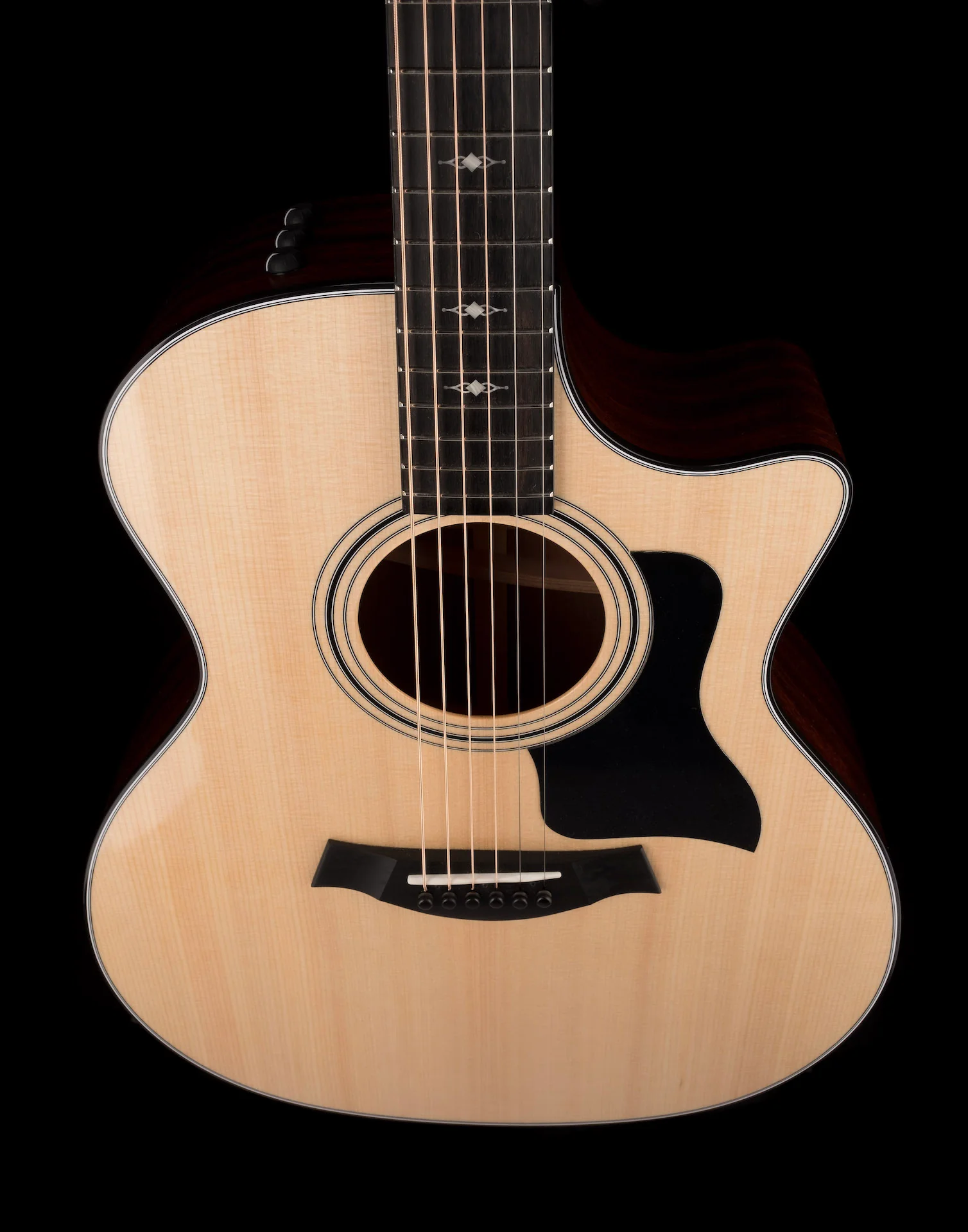Taylor 314ce Grand Auditorium Acoustic Electric Guitar With Case  -  Demo - Image 5