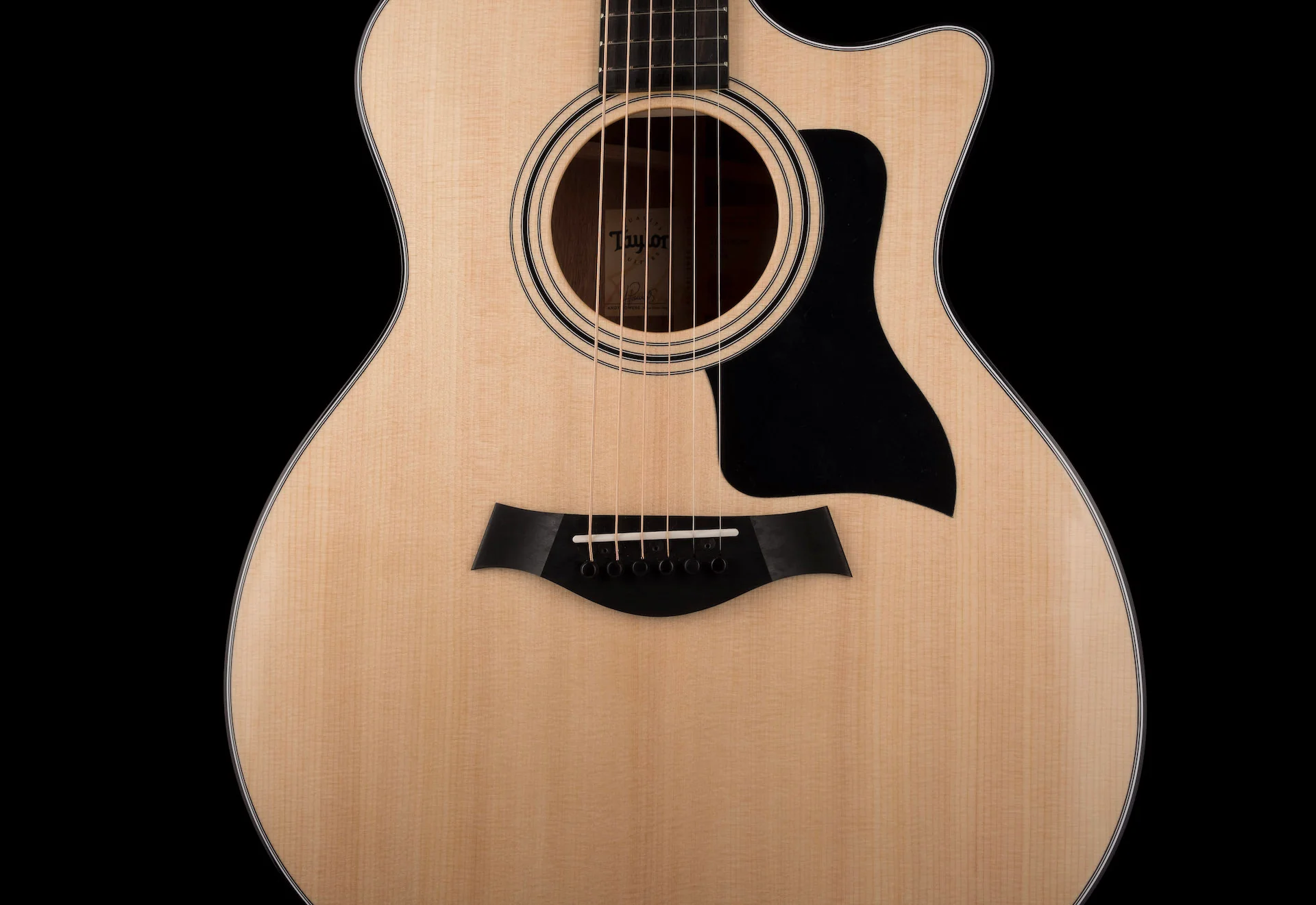 Taylor 314ce Grand Auditorium Acoustic Electric Guitar With Case  -  Demo - Image 7