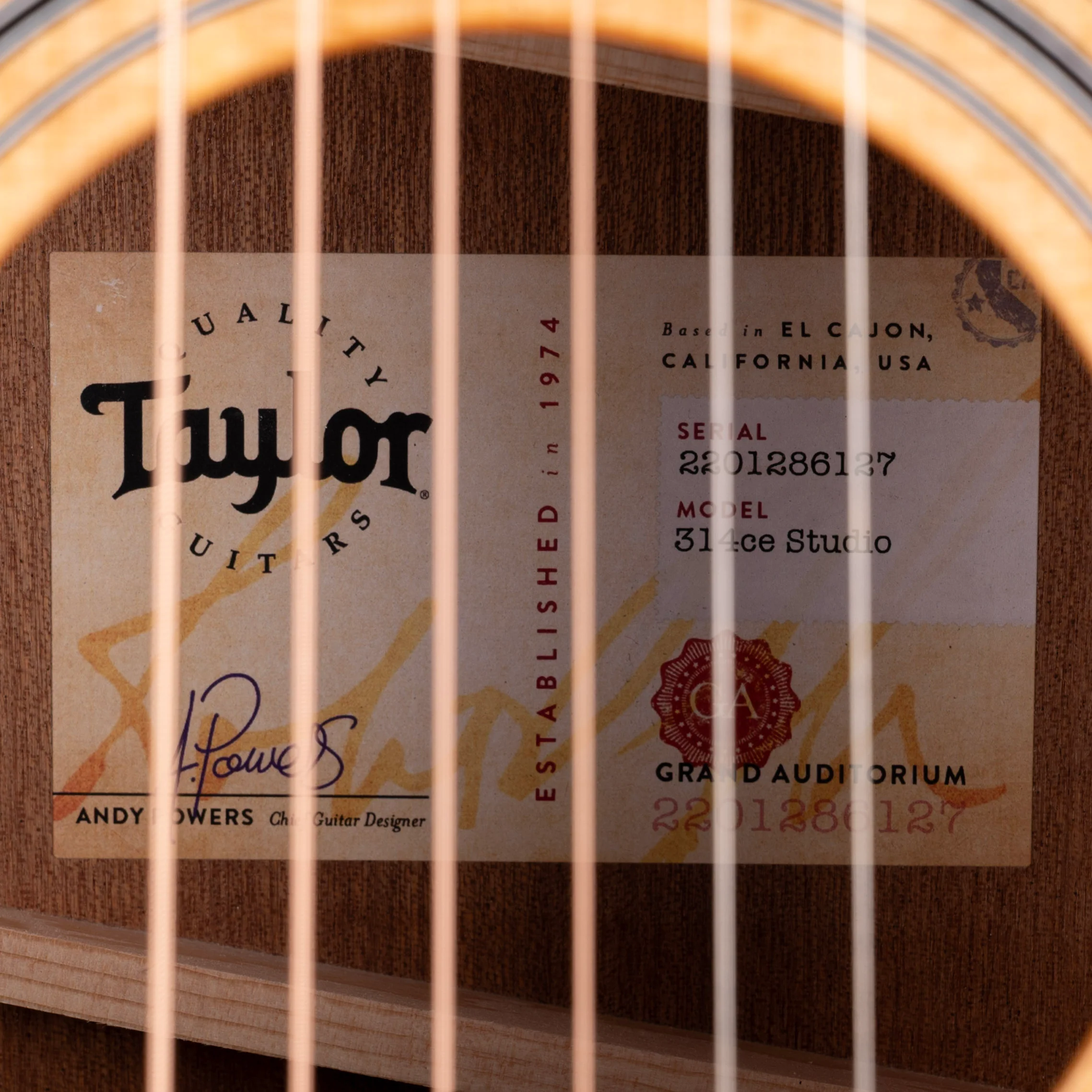 Taylor 314ce Studio Natural With Soft Case - Image 8