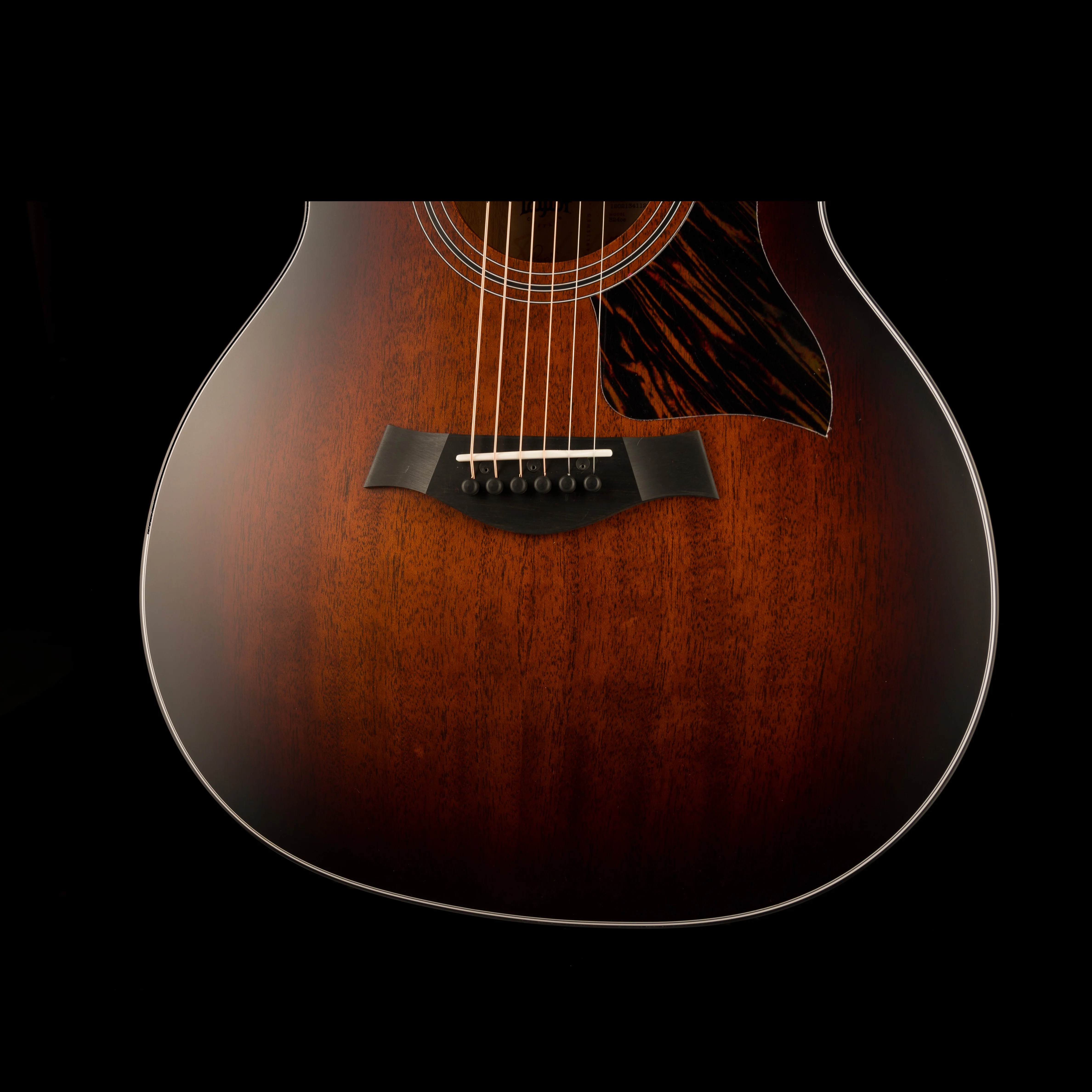 Taylor 324ce Grand Auditorium Acoustic Electric Guitar Shaded Edgeburst With Case - Serial # 1202134112  - Demo - Image 6