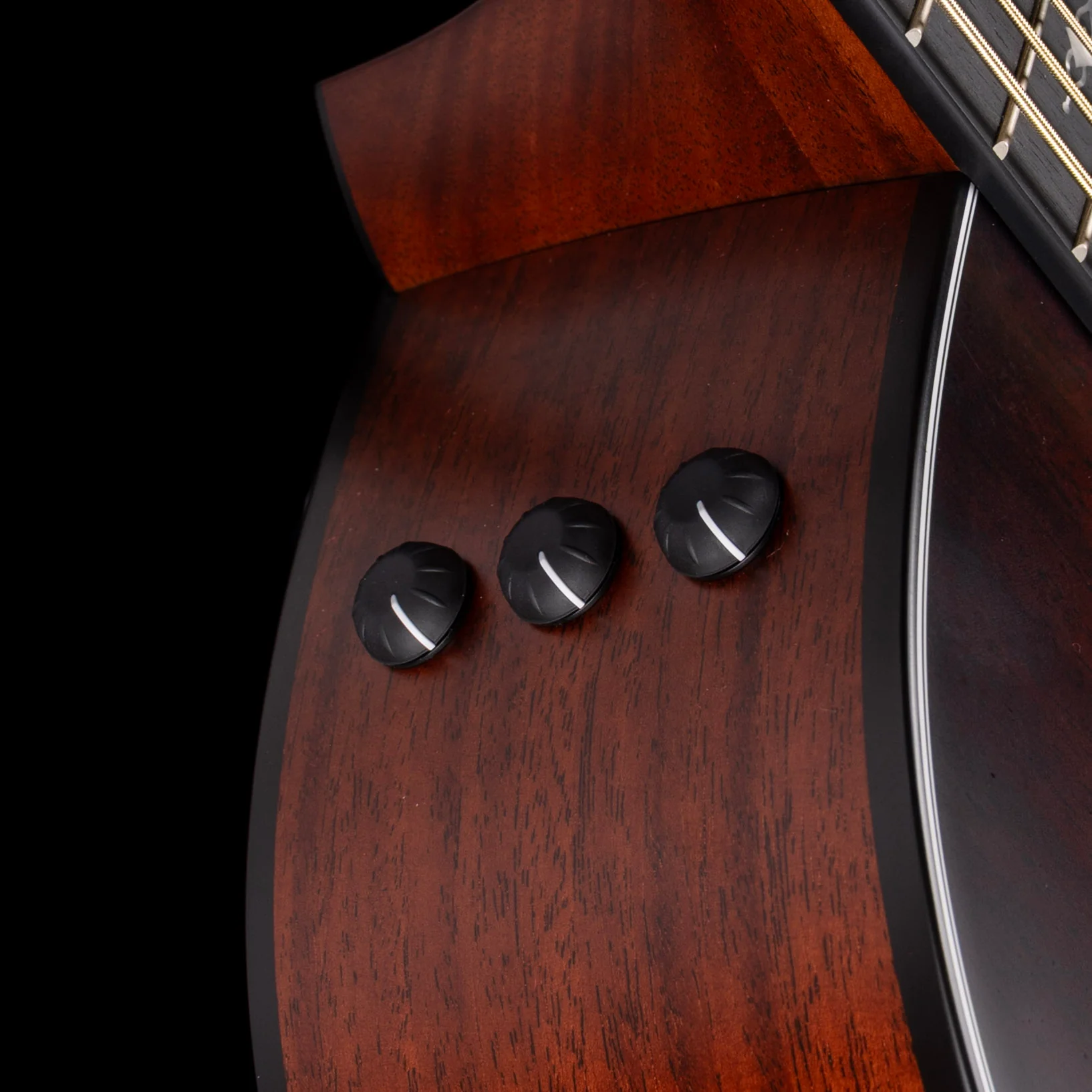 Taylor 324ce Baritone-6 LTD Shaded Edgeburst with Case - Image 7