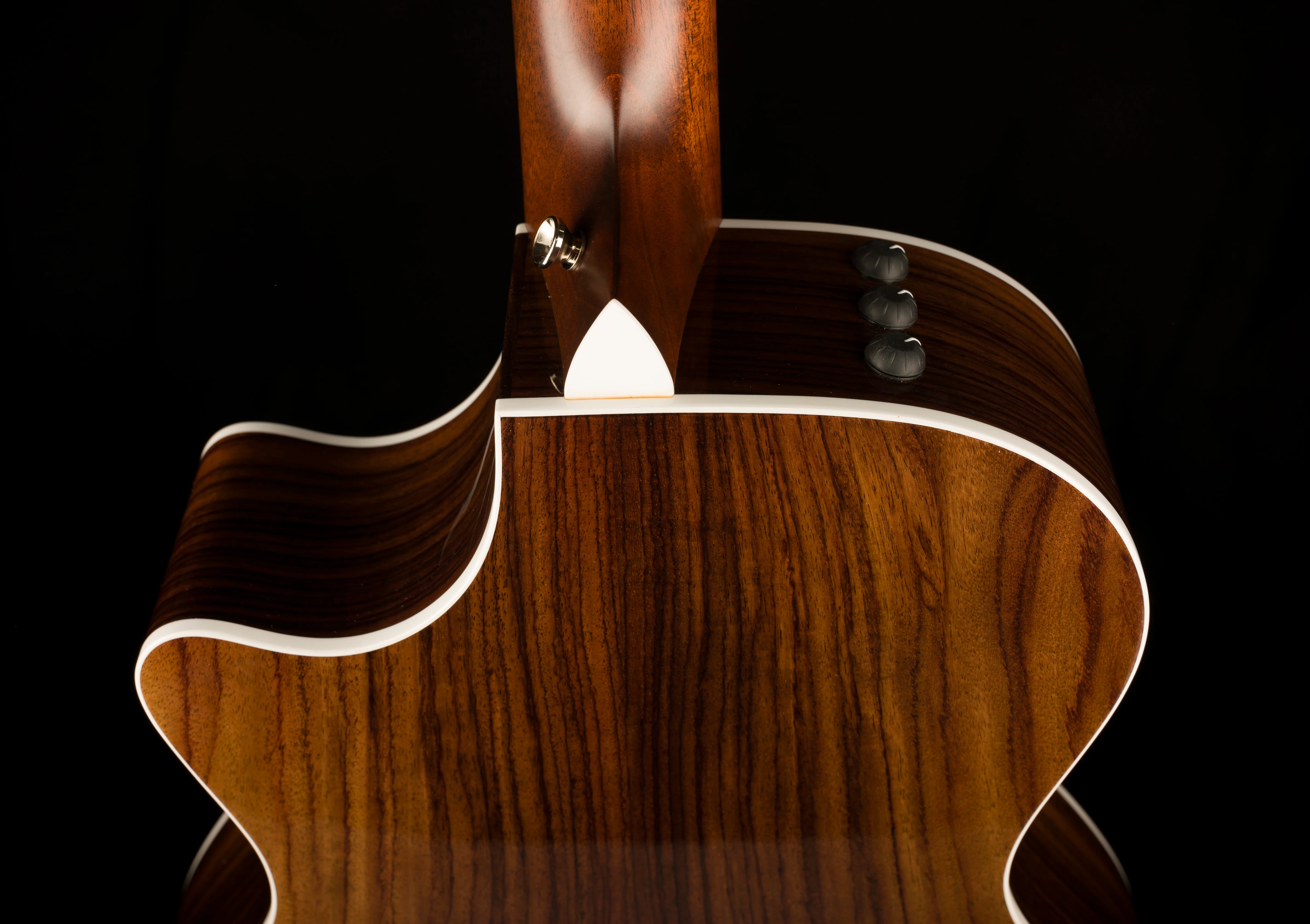 Taylor 412ce-R Grand Concert Indian Rosewood Tobacco Sunburst Acoustic Electric Guitar with Case - 1204123126  Demo - Image 16
