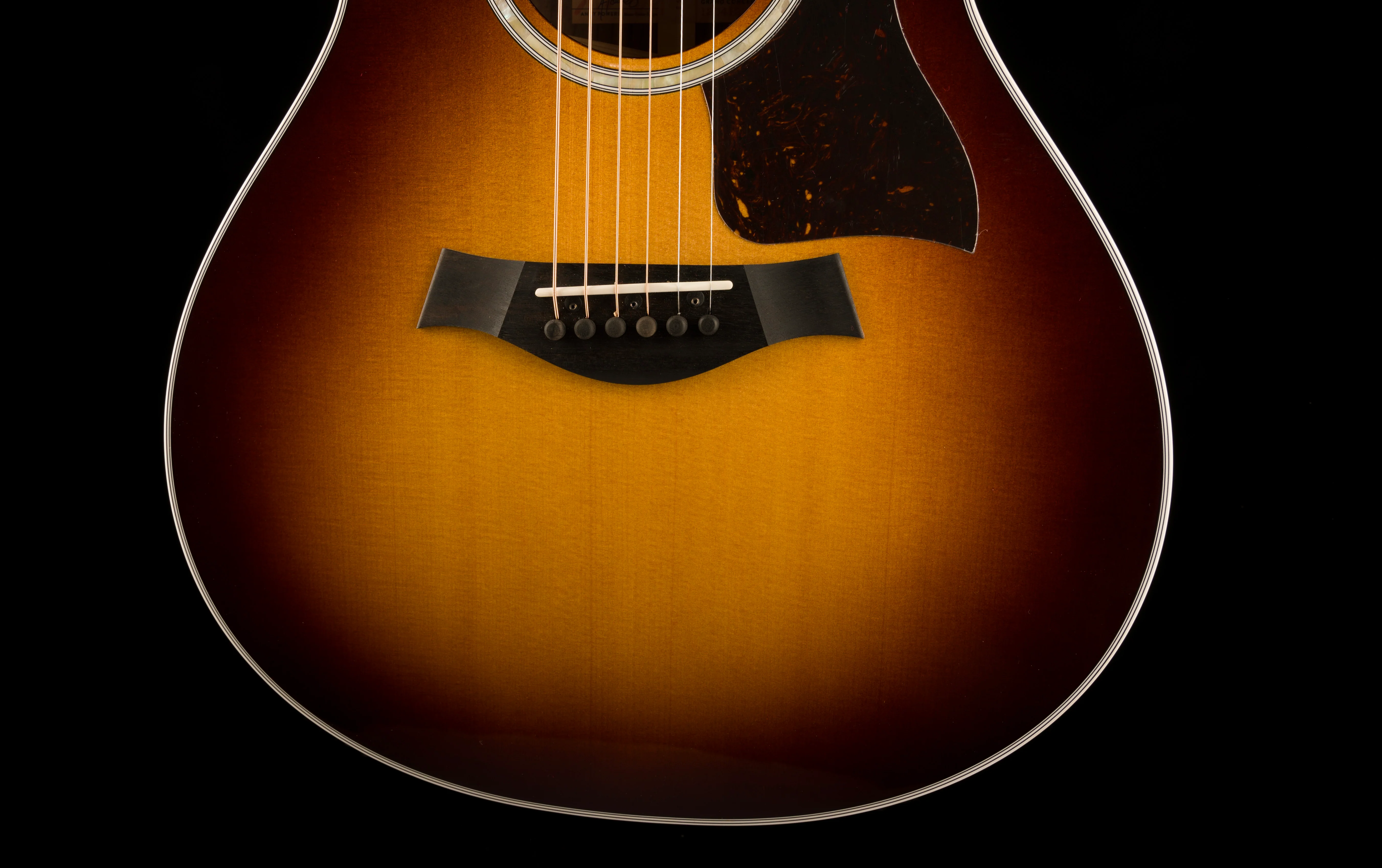 Taylor 412ce-R Grand Concert Indian Rosewood Tobacco Sunburst Acoustic Electric Guitar with Case - 1204123126  Demo - Image 6