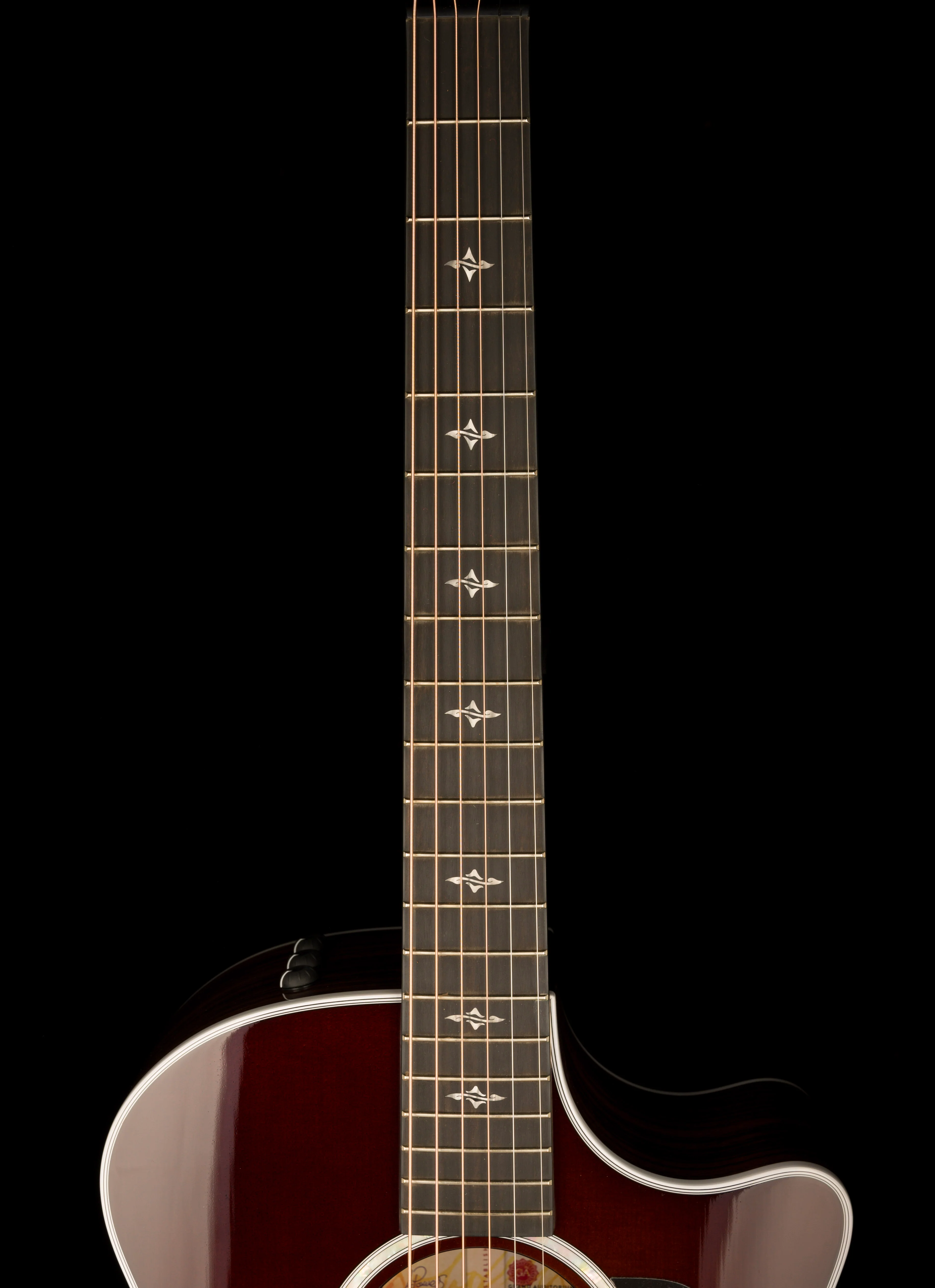 Taylor 414ce-R Tobacco Sunburst Acoustic Electric Guitar With Case - Demo Serial 1205314054 (2024) - Image 13