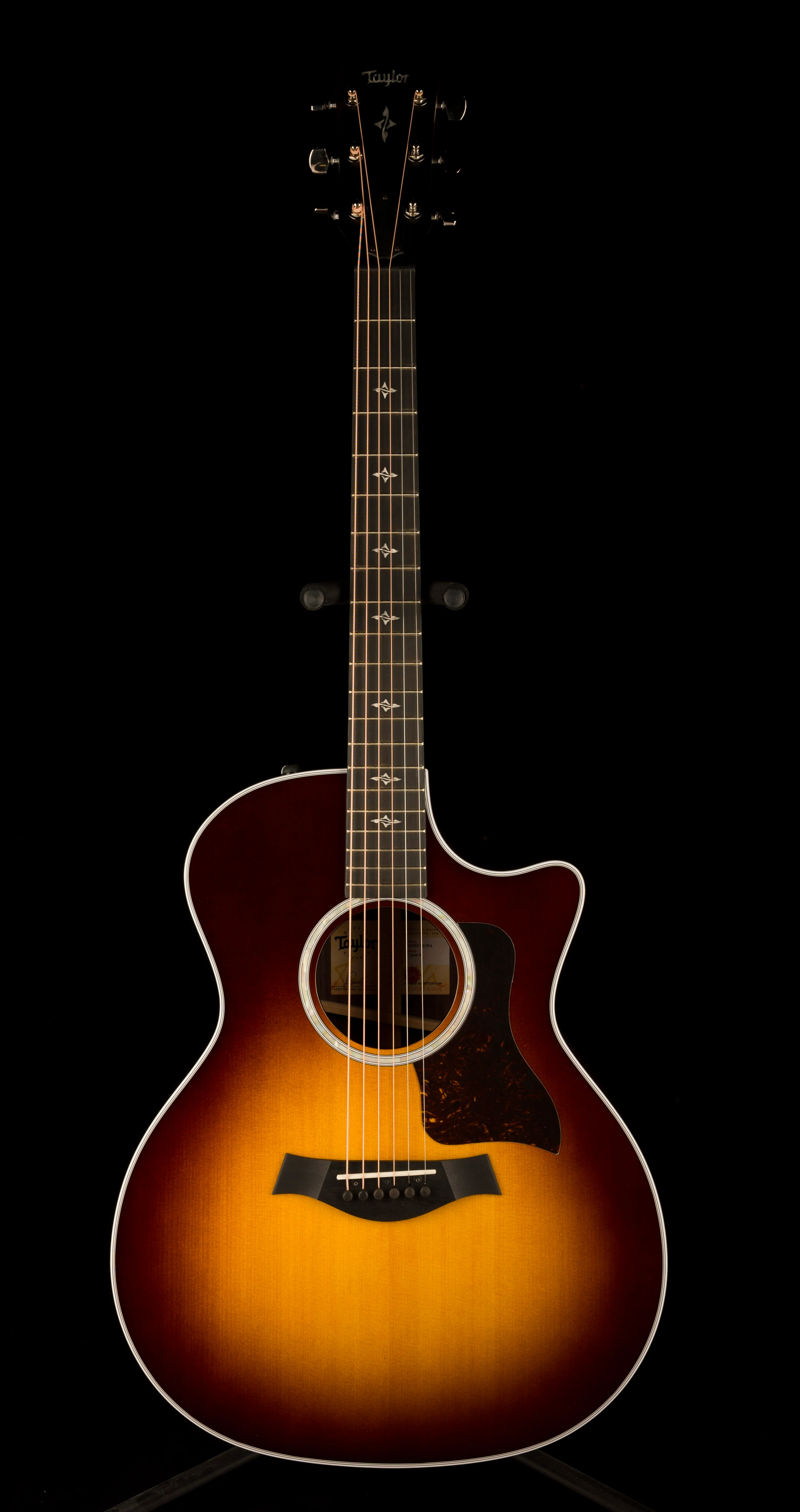 Taylor 414ce-R Tobacco Sunburst Acoustic Electric Guitar With Case - Demo Serial 1205314054 (2024) - Image 3