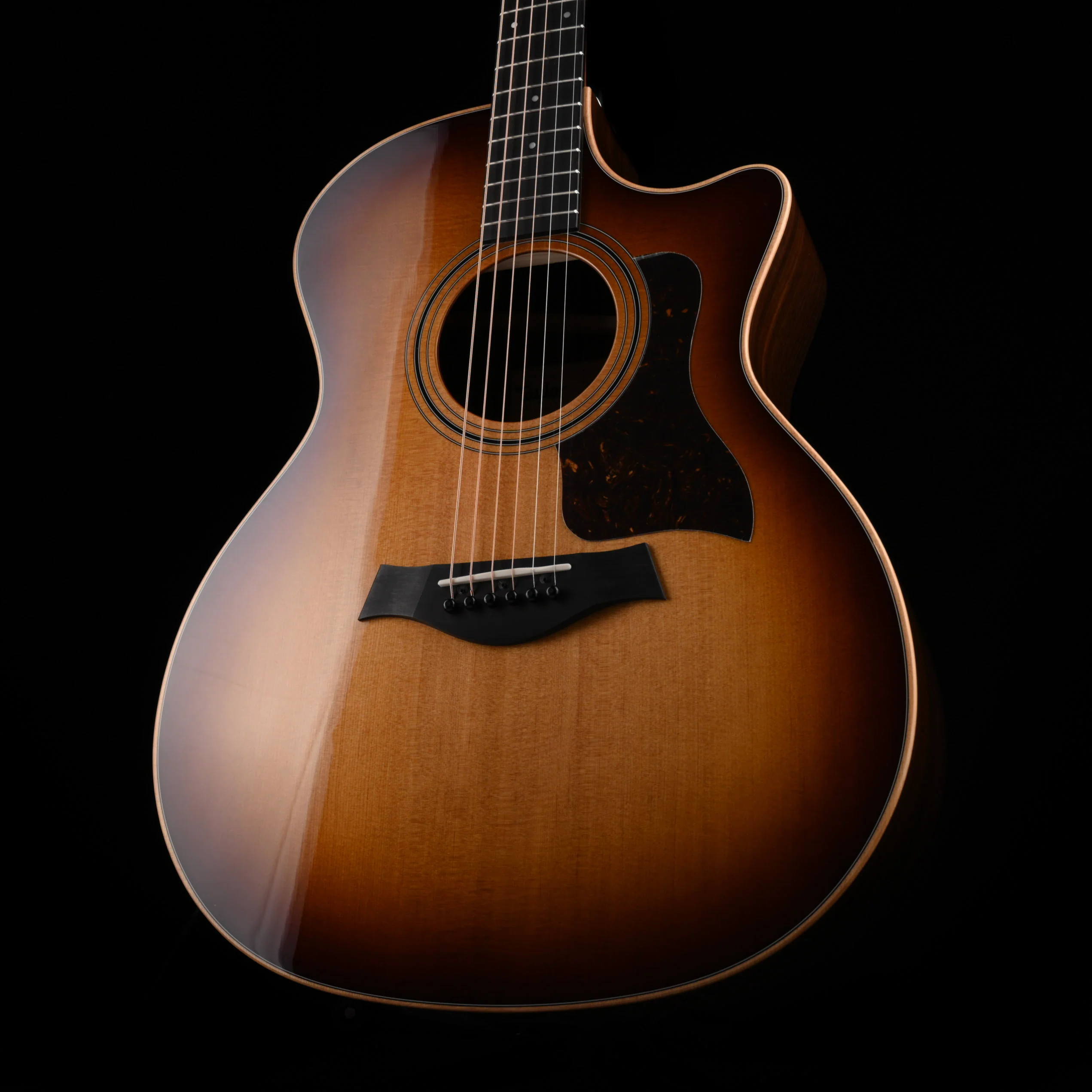 Taylor 414ce Studio Shaded Edgeburst Acoustic Electric Guitar With Soft Case - Image 3