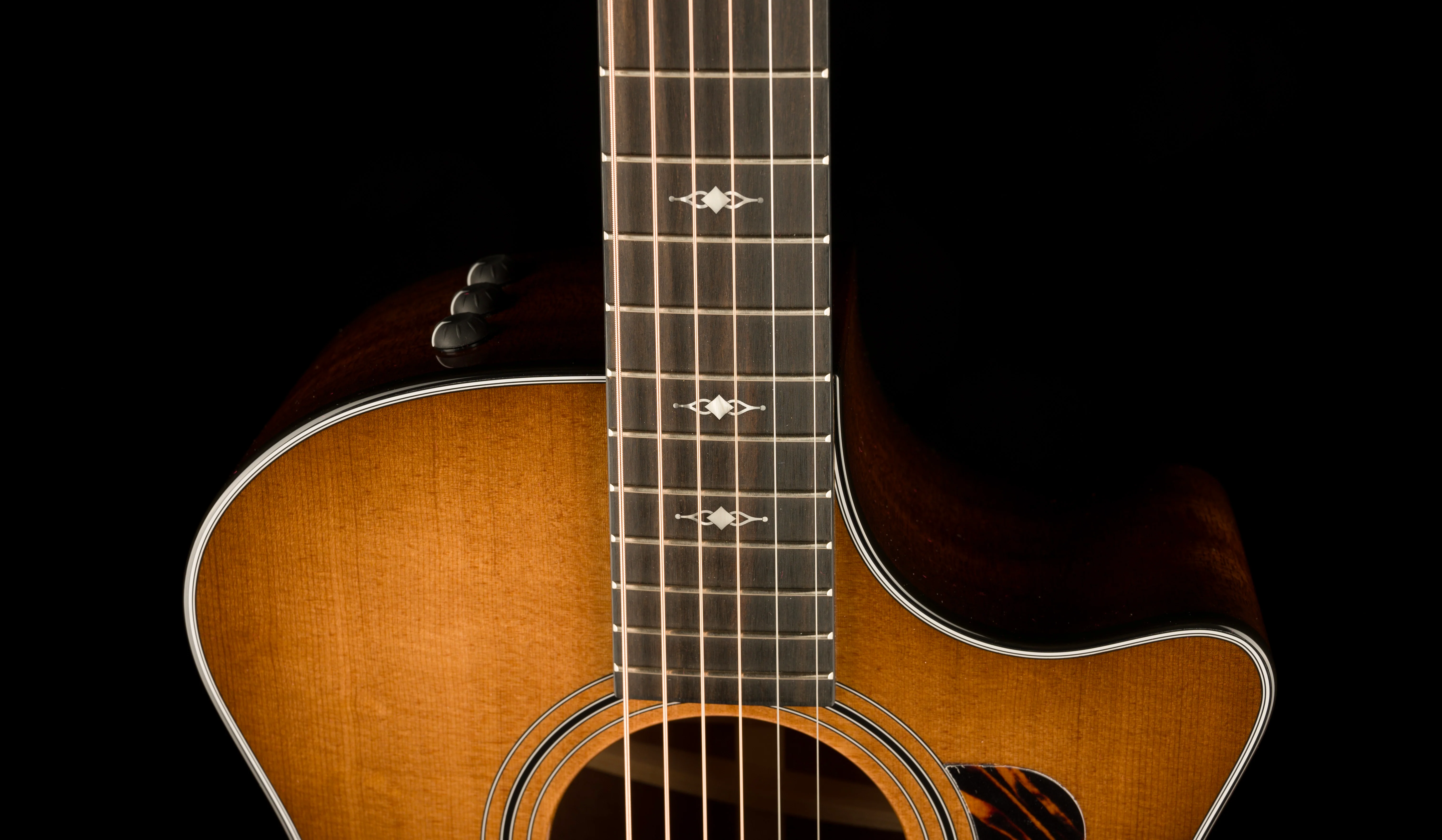 Taylor 50th Anniversary 314ce LTD Acoustic Electric Guitar Kona Burst With Case - Image 4