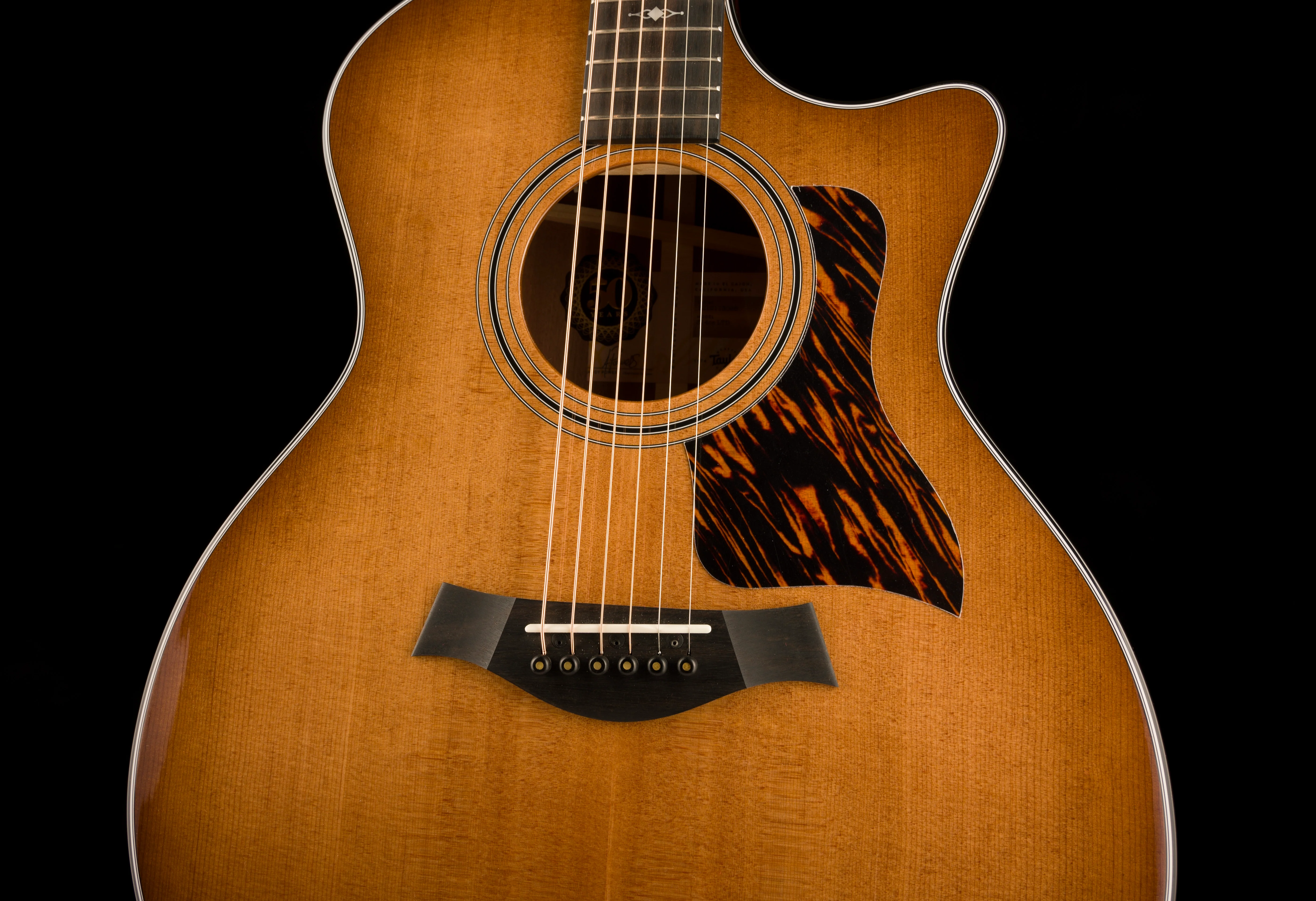 Taylor 50th Anniversary 314ce LTD Acoustic Electric Guitar Kona Burst With Case - Image 7